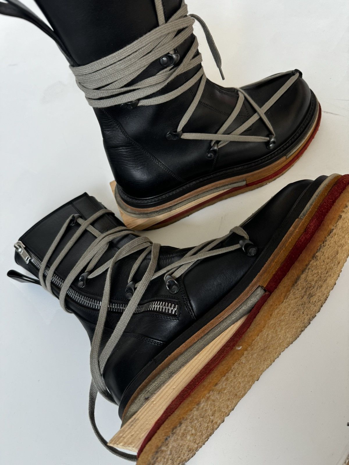 Rick Owens Rick Owens LEGO boots Size US 7 / EU 40 - 3 Thumbnail