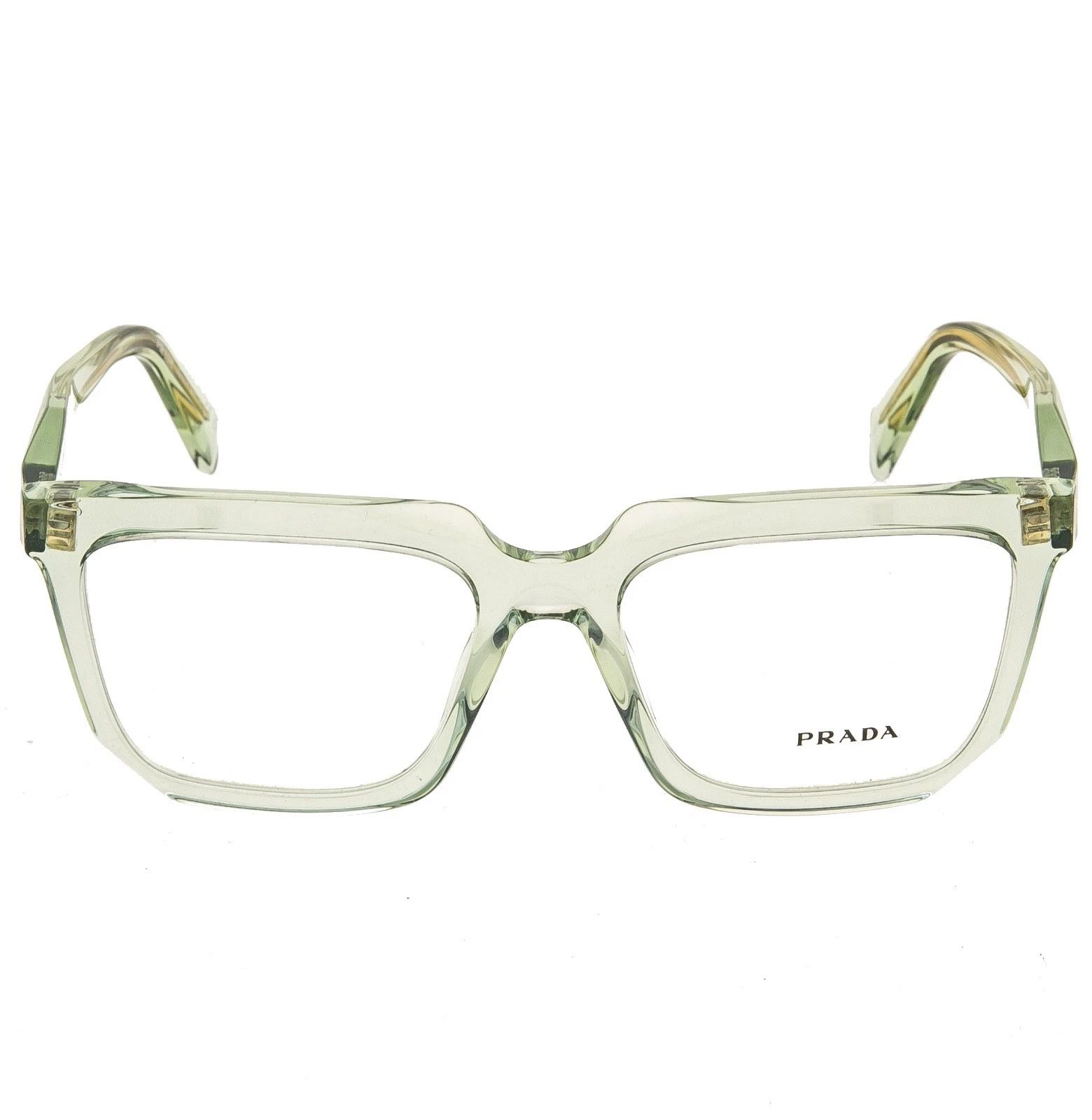 Prada PRADA SYMBOLE PRA19V Crystal Green Triangle Logo A19 Size ONE SIZE - 9 Thumbnail