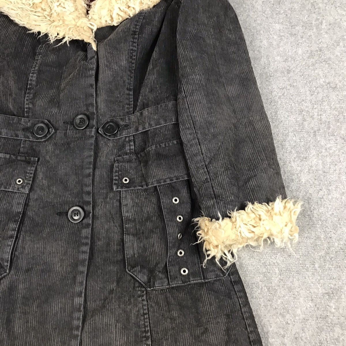 Japanese Brand × Replay REPLAY WOMAN BUTTON LONG COAT WINTER JACKET Size S / US 4 / IT 40 - 4 Thumbnail
