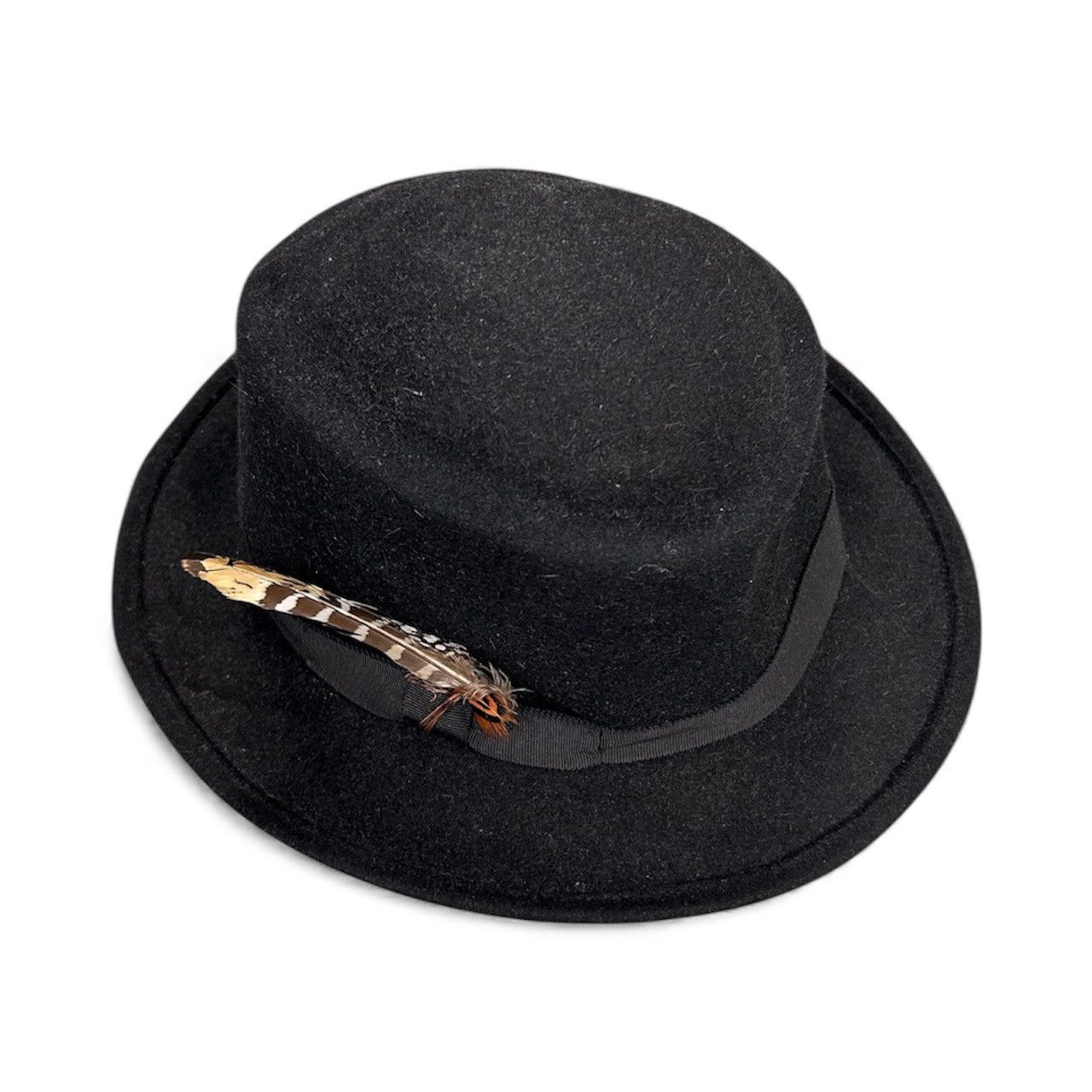 Yohji Yamamoto Yohji Yamamoto Pour Homme Wool Felt Fedora Hat Size ONE SIZE - 1 Thumbnail