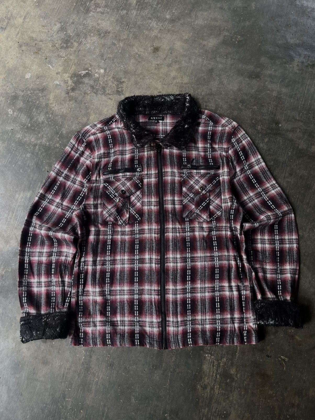 Japanese Brand JAPANESE FUR OMKOE BUTTON DOWN SHIRT Size US XL / EU 56 / 4 - 1 Thumbnail