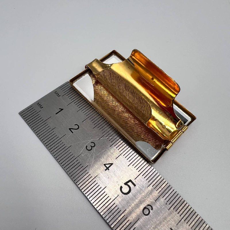 Vintage Vintage Kigu Lipstick Holder Mirror Purse Accessory Size ONE SIZE - 7 Thumbnail