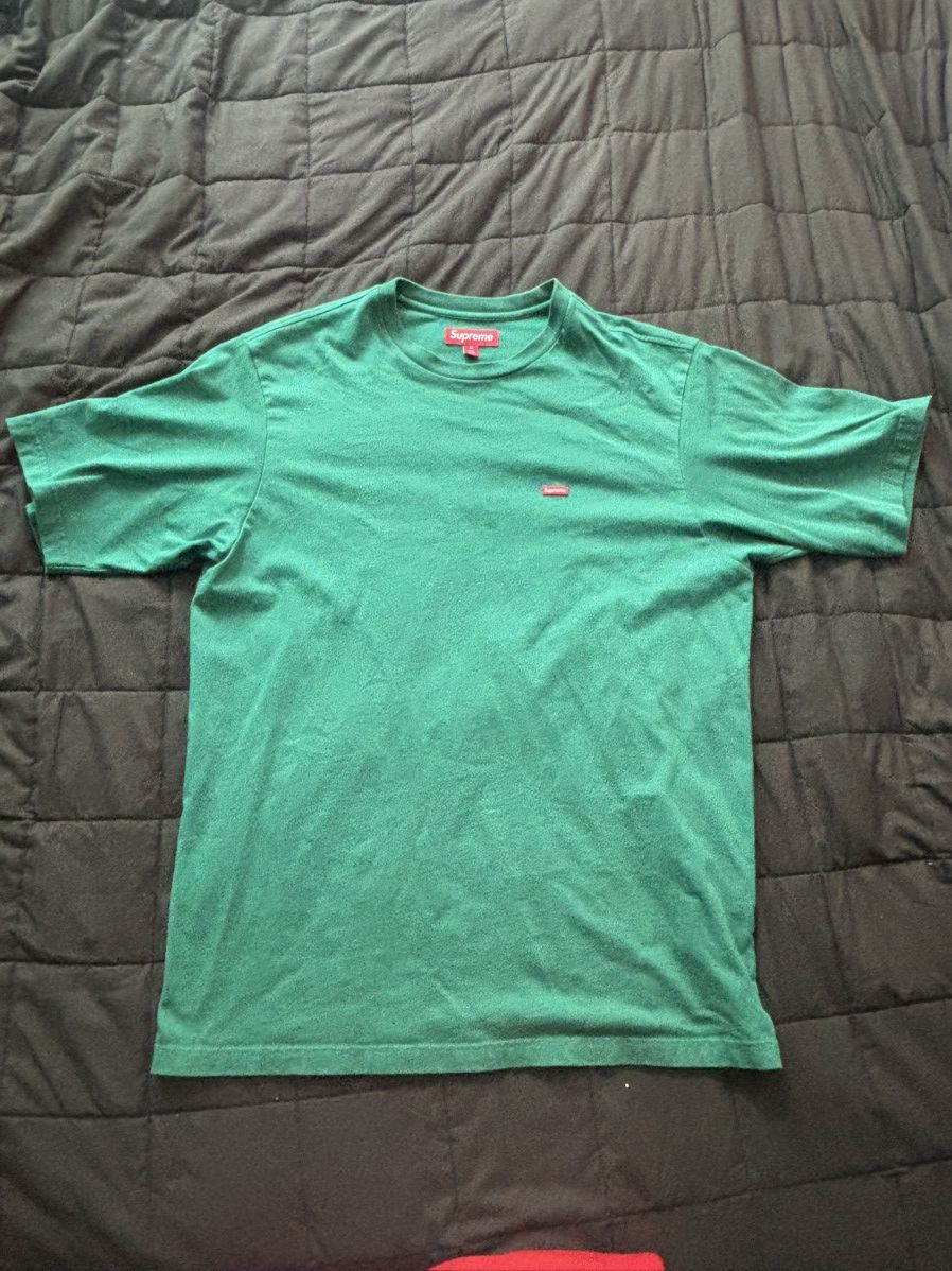 Supreme Supreme Box Logo Green Size US M / EU 48-50 / 2 - 1 Thumbnail