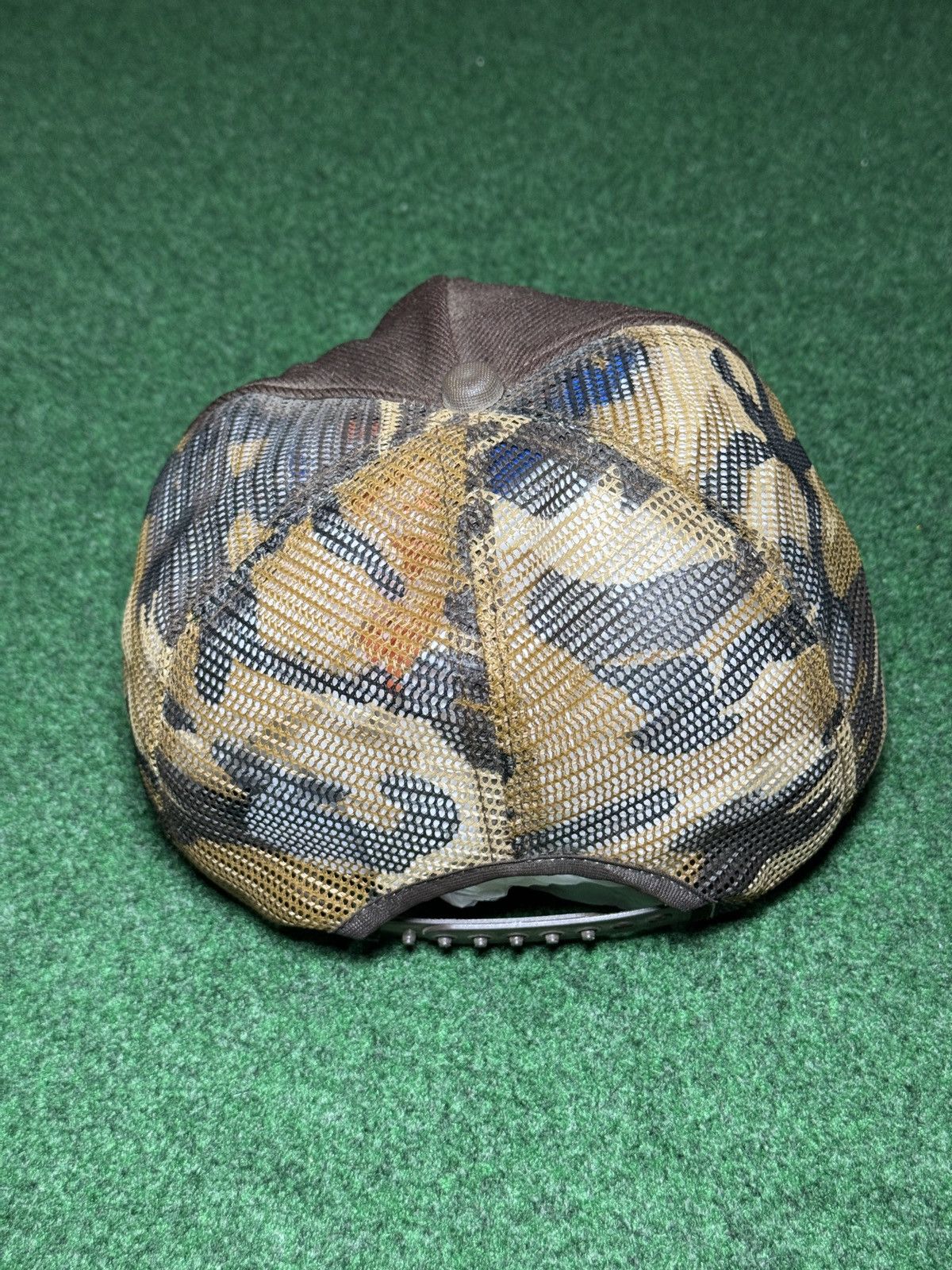 Vintage Coon Buster Vintage Trucker Snapback Racoon Camo 80s Hat Size ONE SIZE - 3 Thumbnail