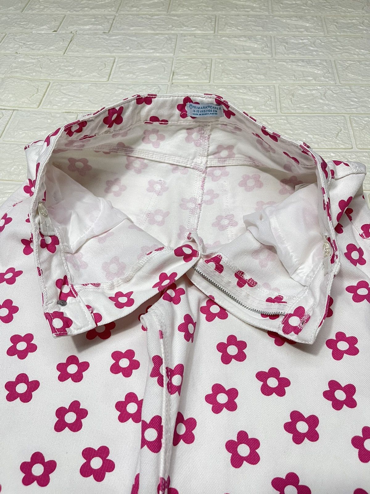 Designer Jeans Flower Full Primark Cares Size 29" - 12 Thumbnail