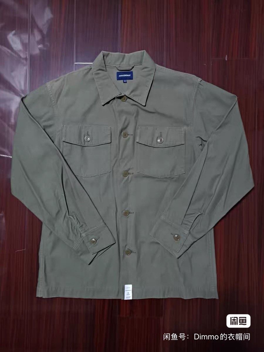 Descendant DESCENDANT DCDT D-61M Herringbone LS Shirt Size US M / EU 48-50 / 2 - 1 Thumbnail