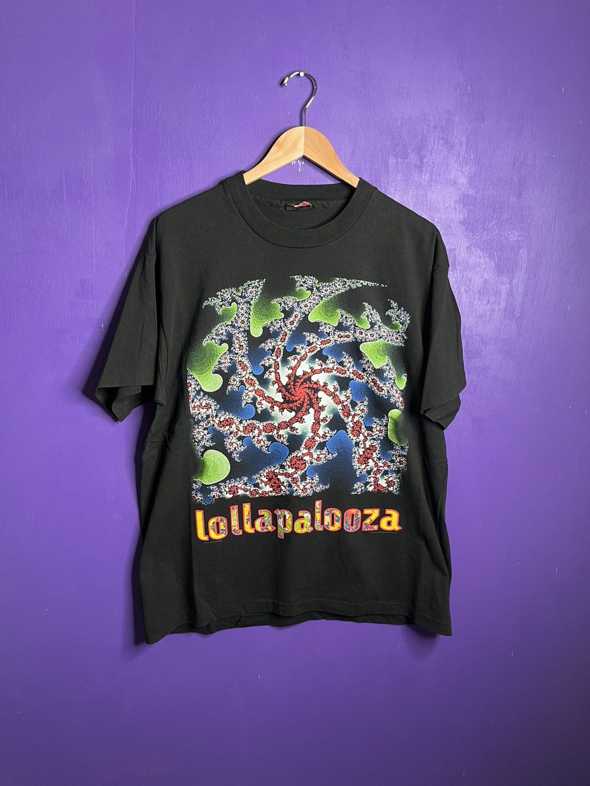 90s lollapalooza Tシャツ ヴィンテージ フェード XL
