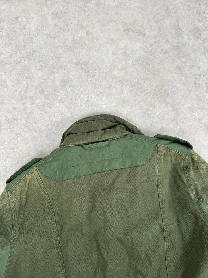 Diesel 2000s Diesel Olive Multi-Pocket Cargo Jacket Nylon Size US M / EU 48-50 / 2 - 6 Thumbnail