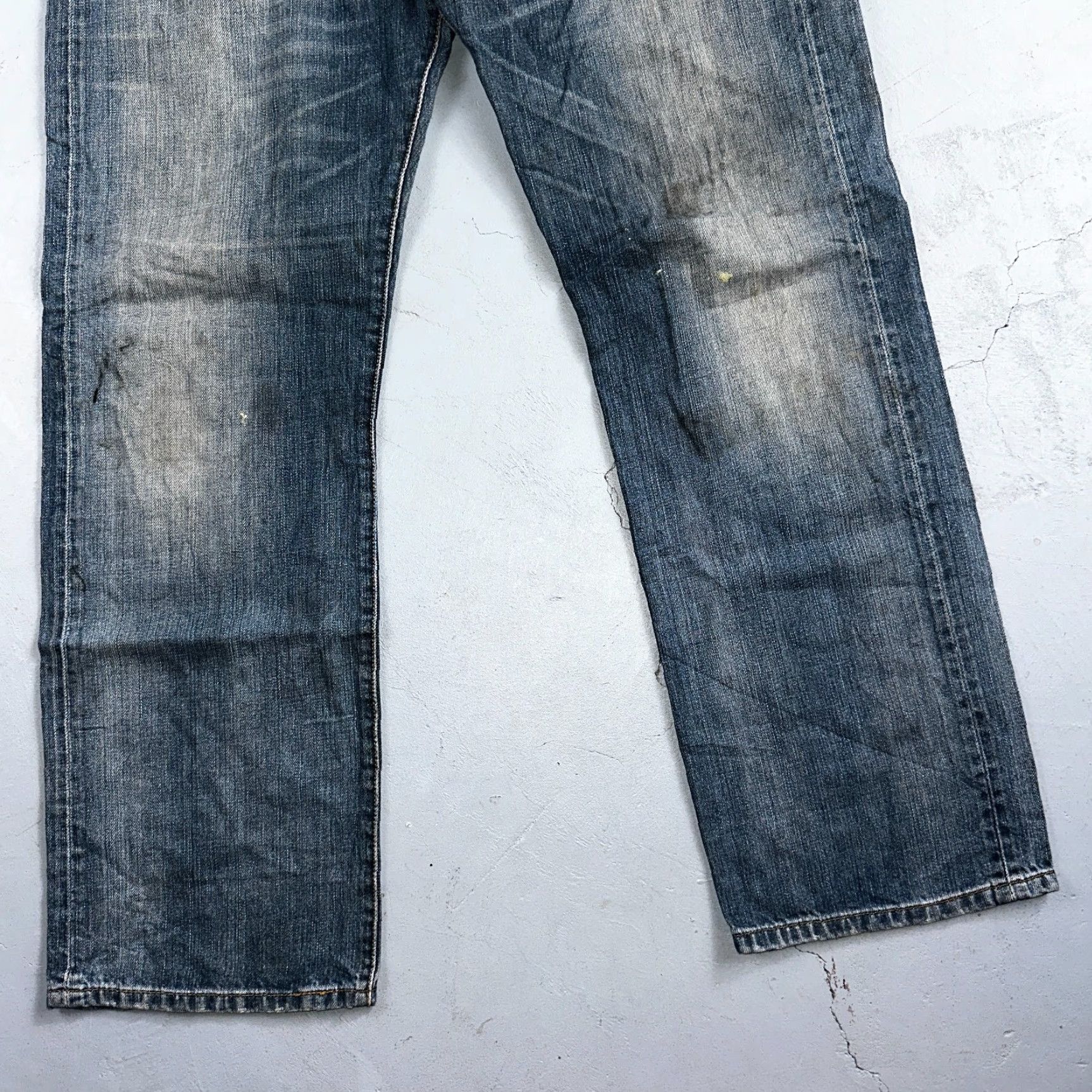 Levi's VINTAGE Levi's 501 Jeans Straight Men 36 Regular Blue 30Y2K 90s Denim Mid Rise Act 35x29 Size US 36 / EU 52 - 3 Thumbnail