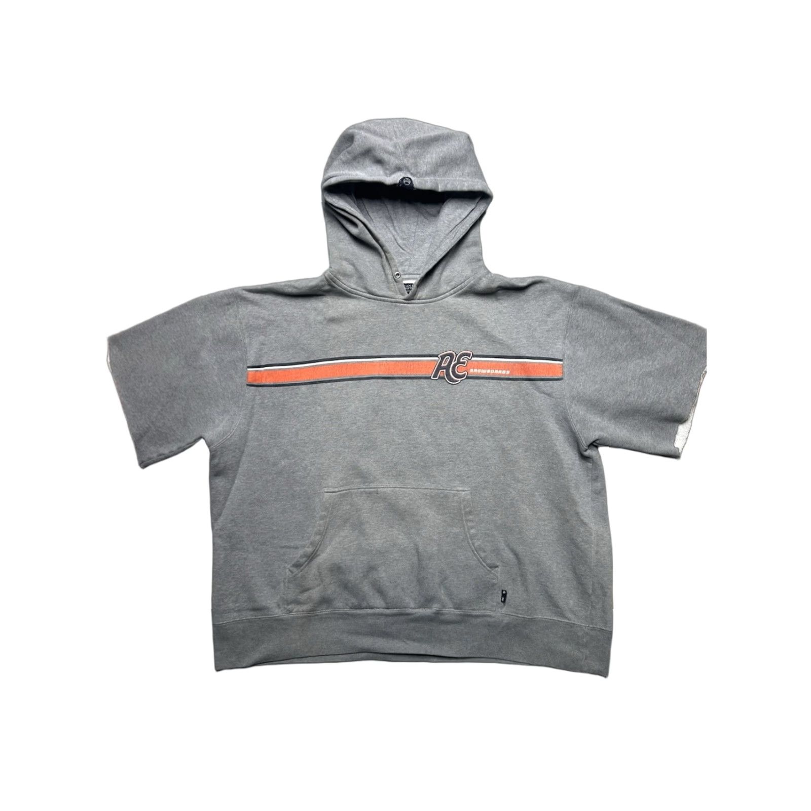 American Eagle Outfitters VINTAGE American Eagle Outfitters Hoodie Sweatshirt Short Sleeve XL Gray Men Pullover Snowboards Chopped Grip? Size US XL / EU 56 / 4 - 1 Thumbnail