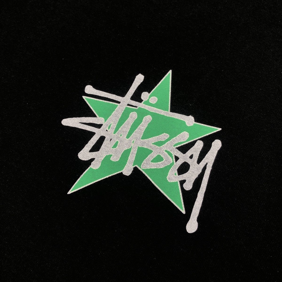 Stussy × Vintage Stussy Star Tee Size US L / EU 52-54 / 3 - 4 Thumbnail