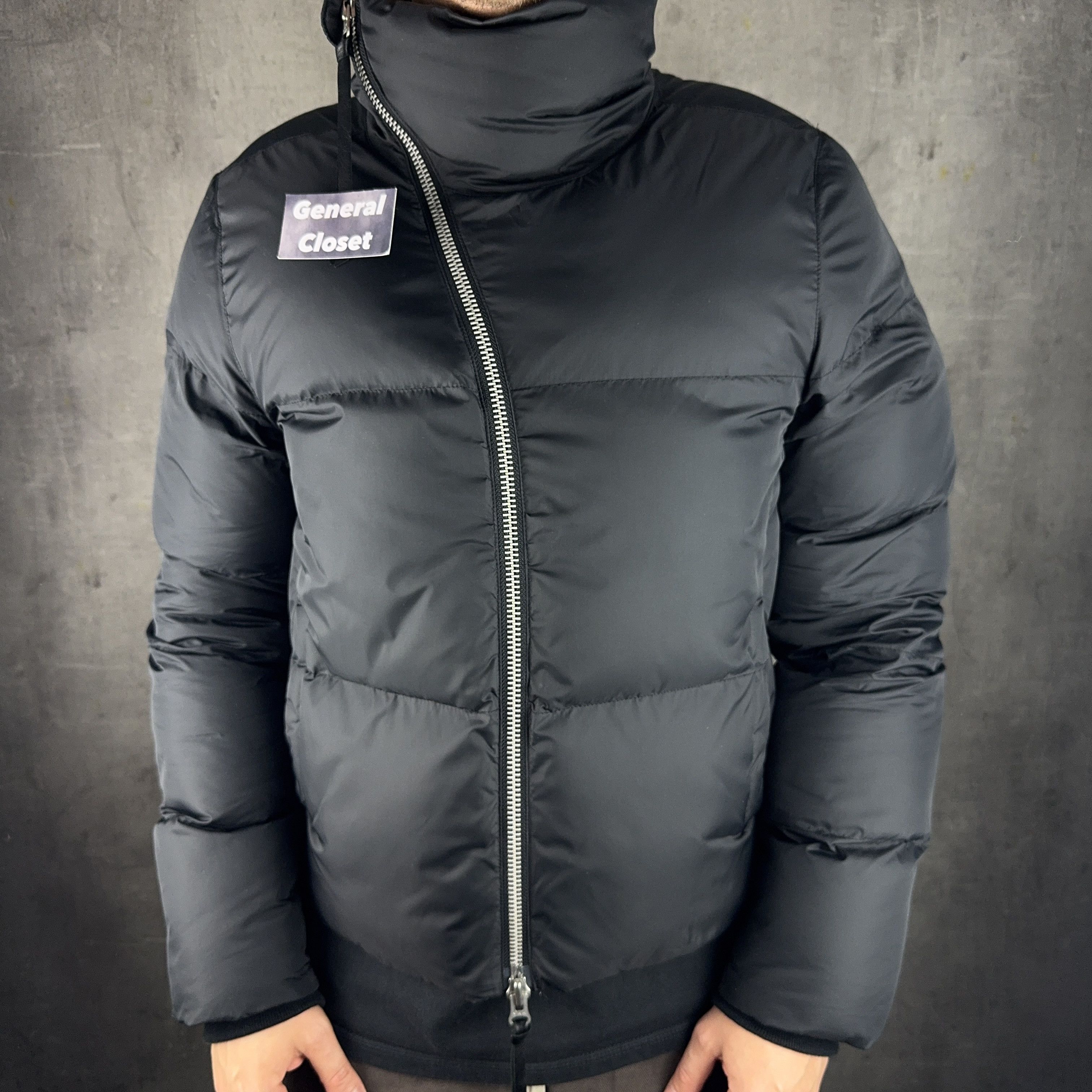 Thom Krom THOM KROM Asymmetrical Zip Quilted Puffer Jacket Size US L / EU 52-54 / 3 - 2 Thumbnail