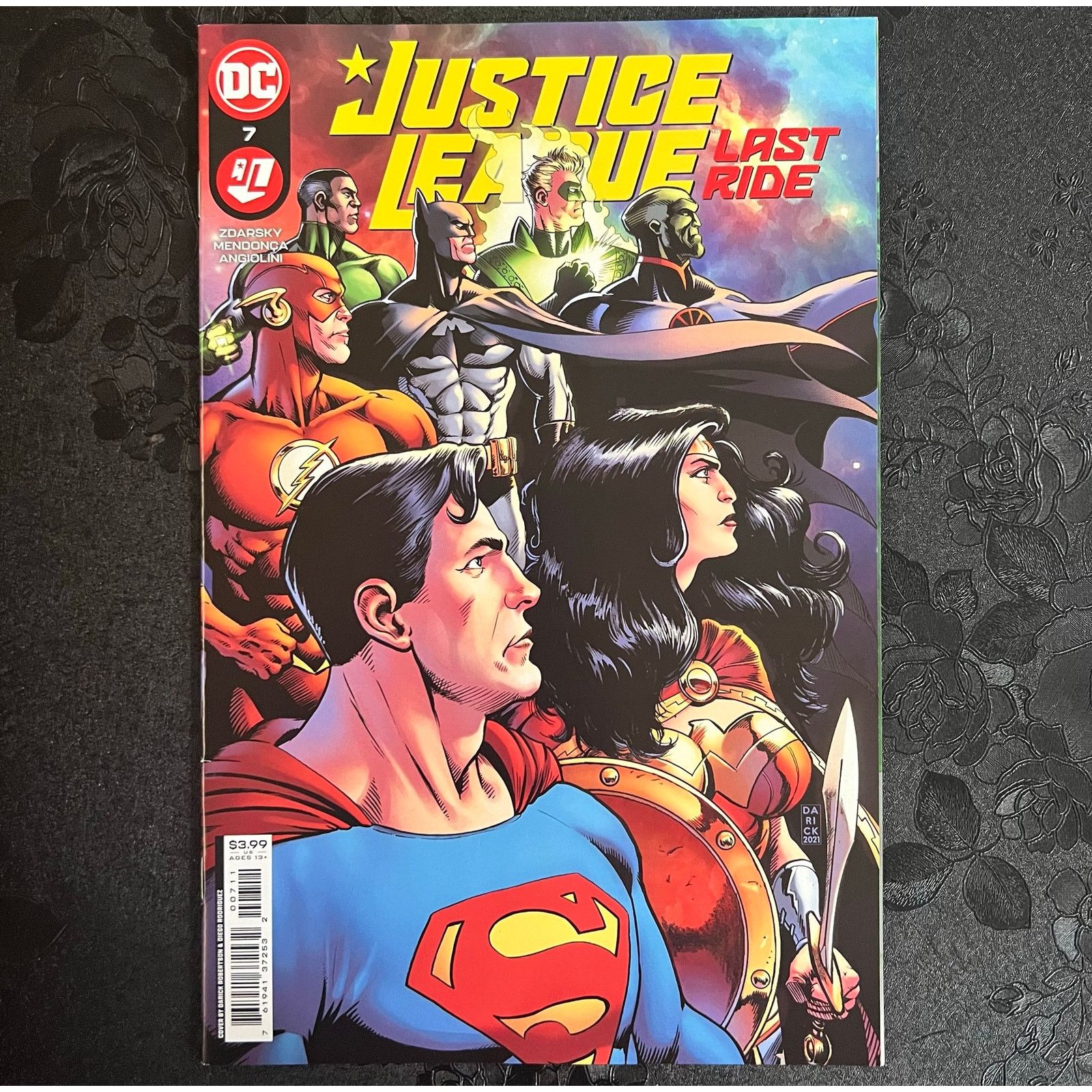 DC Comics Justice League The Last Ride # 7 2022 The New 52! DC Comics Size ONE SIZE - 1 Thumbnail