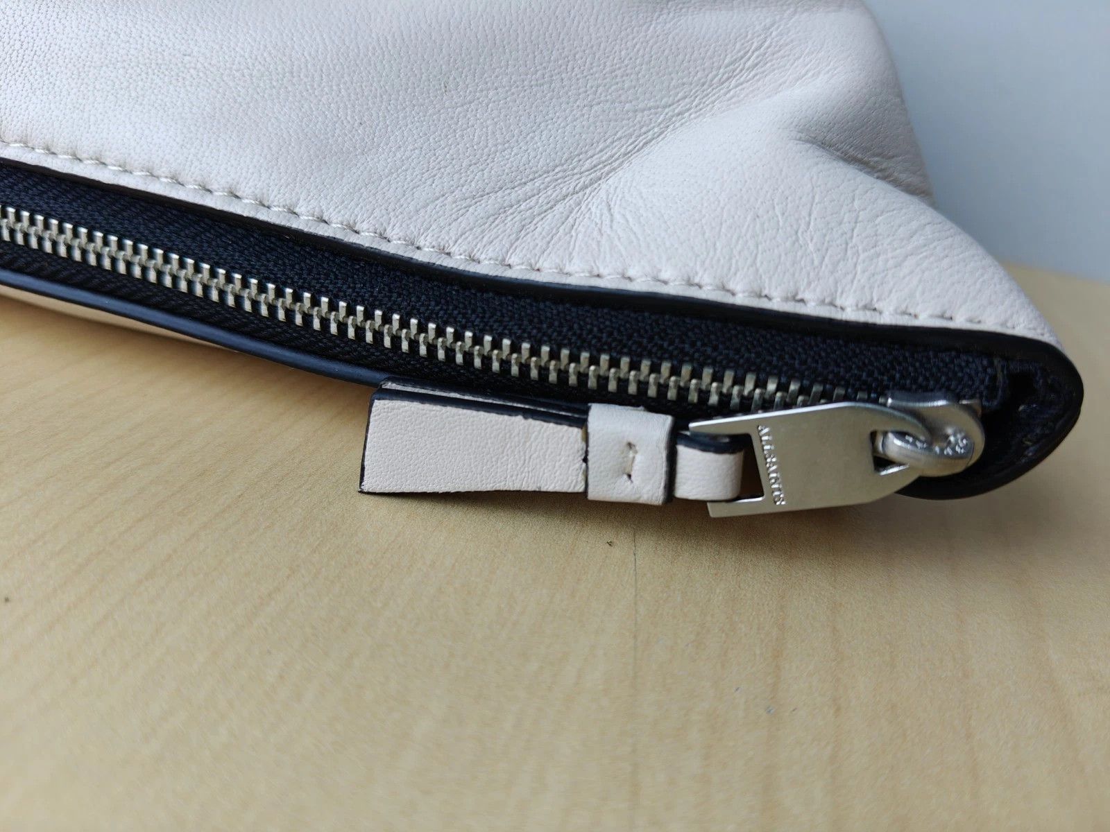Allsaints ALLSAINTS Emile Leather Logo Pouch Bag FTP - 8201 Size ONE SIZE - 10 Thumbnail