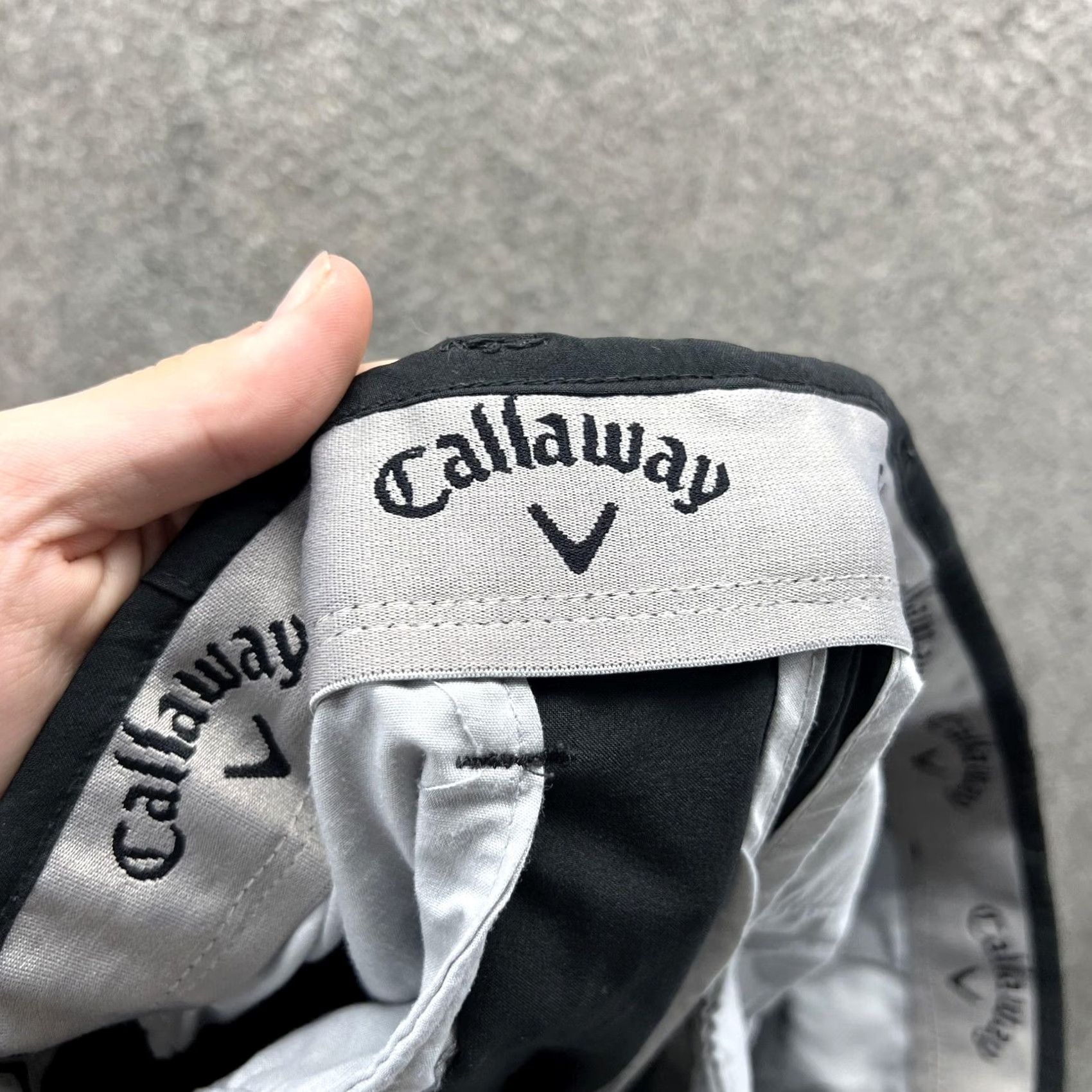 Callaway Callaway Shorts Mens 36 Black Chino Golf Performance Stretch Zip Pocket 9 Inch Size US 36 / EU 52 - 7 Thumbnail