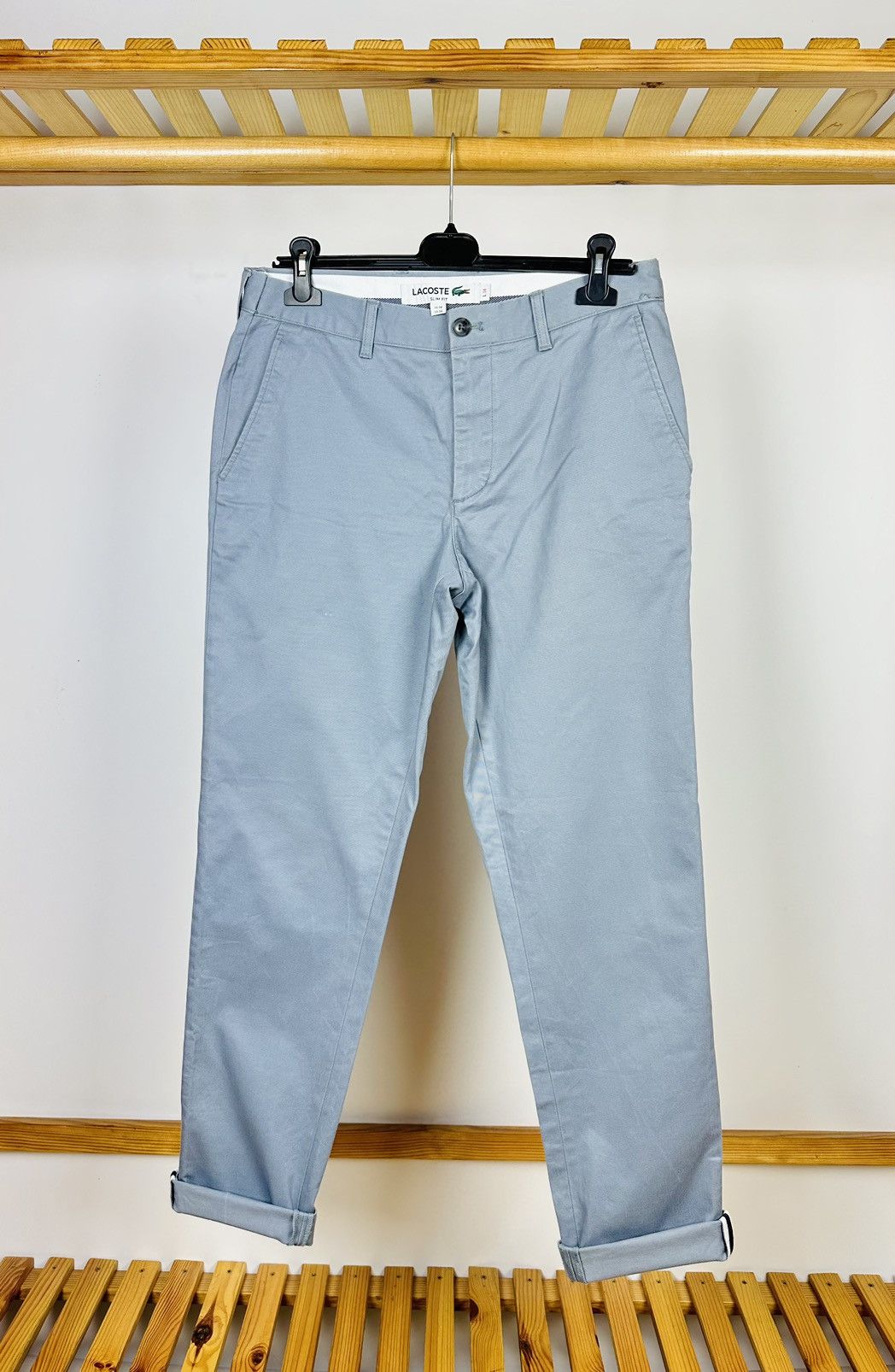 Lacoste × Vintage Lacoste Vintage Men’s Chino Pants Slim Fit Size US 34 / EU 50 - 1 Thumbnail