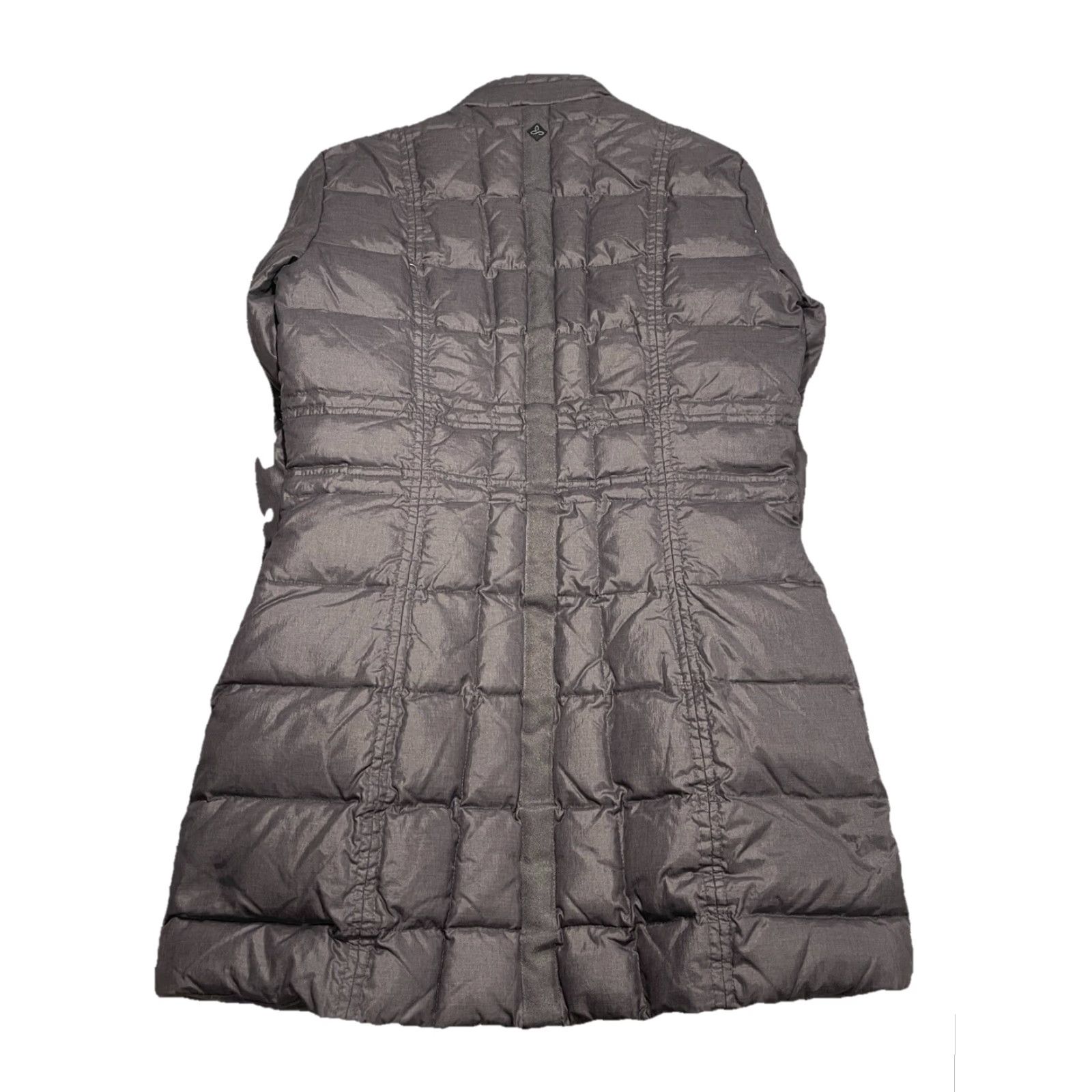 Prana VINTAGE Prana Breathe Quilted Puffer Down Jacket XS Gray Size XS / US 0-2 / IT 36-38 - 6 Thumbnail