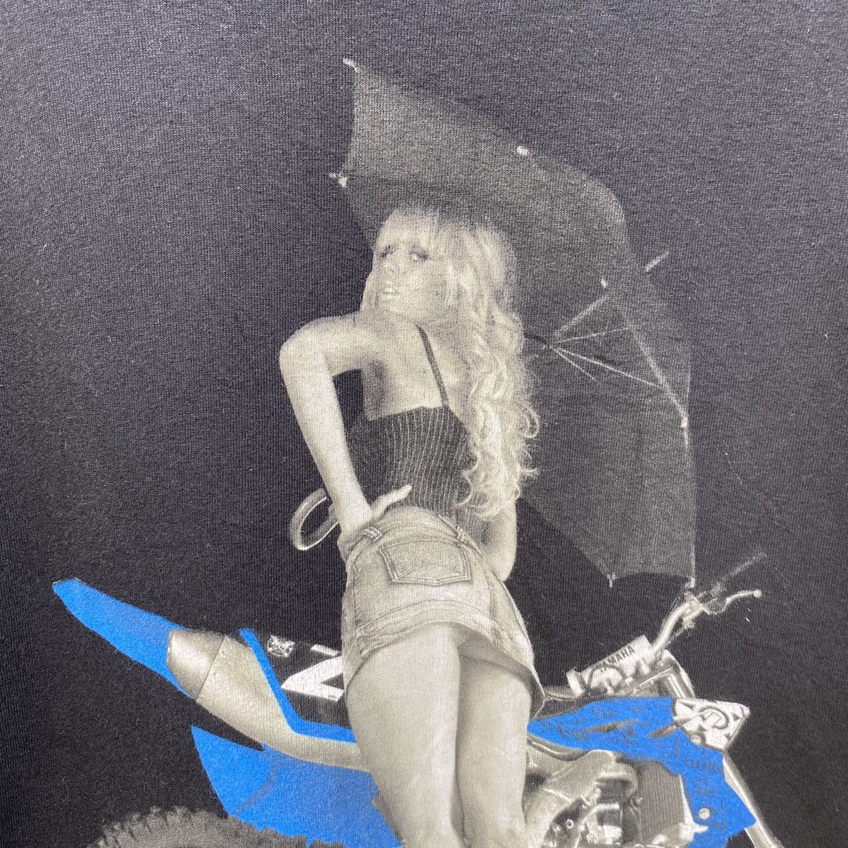 G-Unit Faded Unit Sexy Model Yamaha Motorcross ERD GRUNGE TEE Size US L / EU 52-54 / 3 - 3 Thumbnail