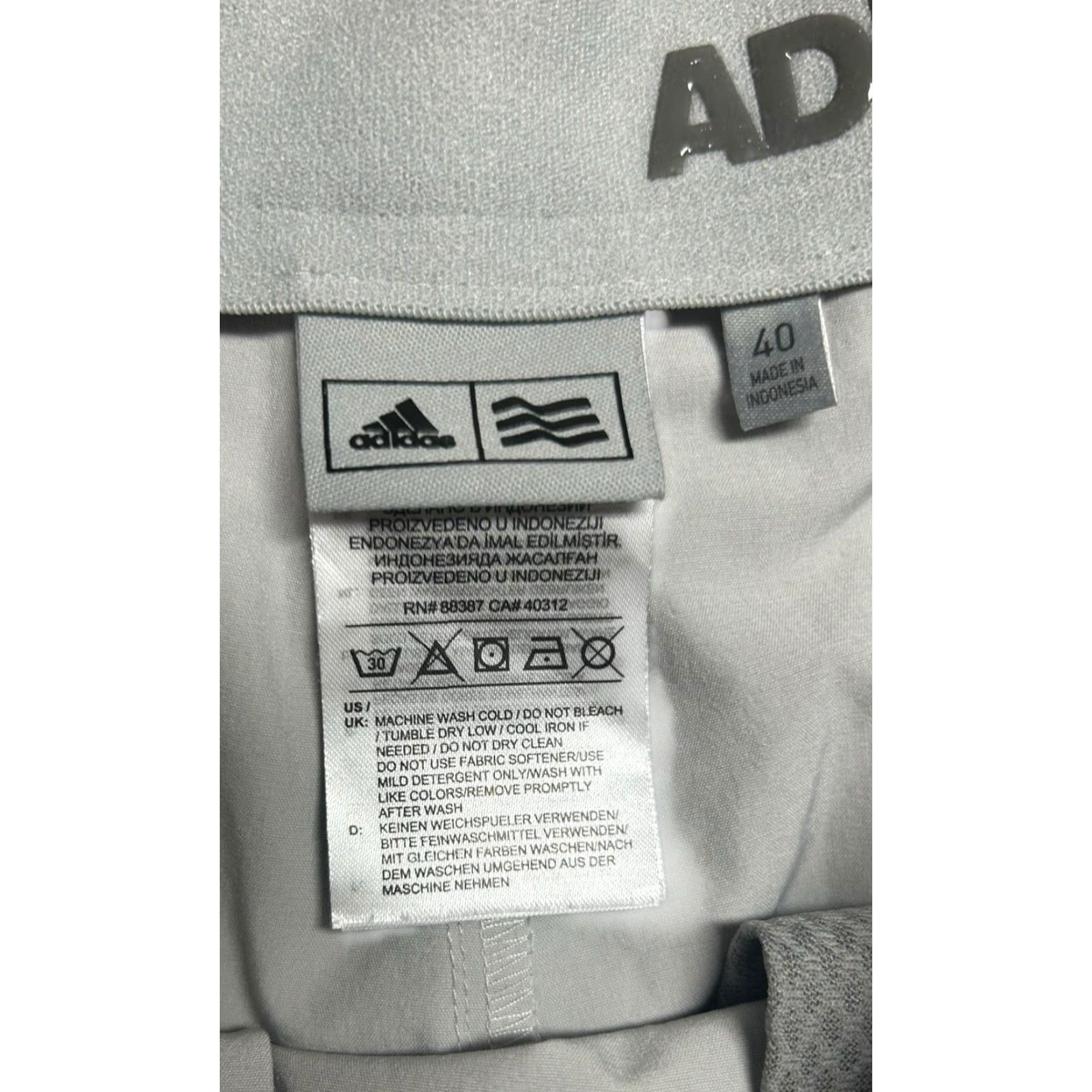 Adidas Adidas Golf Shorts Men’s 40 Gray 11" Flat Front Performance ClimaLite Casual Shirt? Size US 40 / EU 56 - 7 Thumbnail