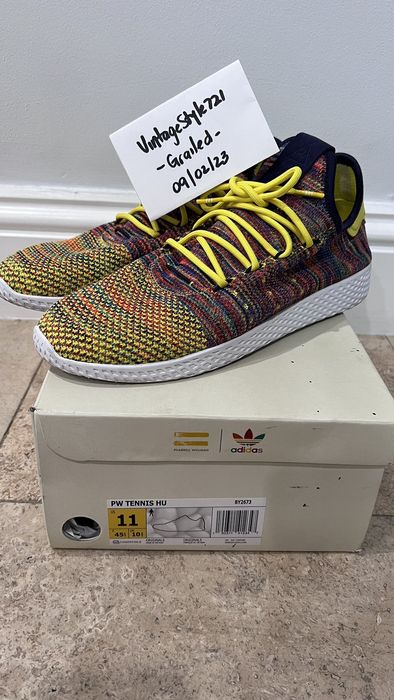 Adidas pharrell williams hot sale tennis hu multicolor