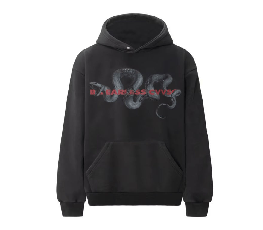 Japanese Brand 28 Vintage Hoodie Snake Graphic Printed Size US XL / EU 56 / 4 - 5 Thumbnail