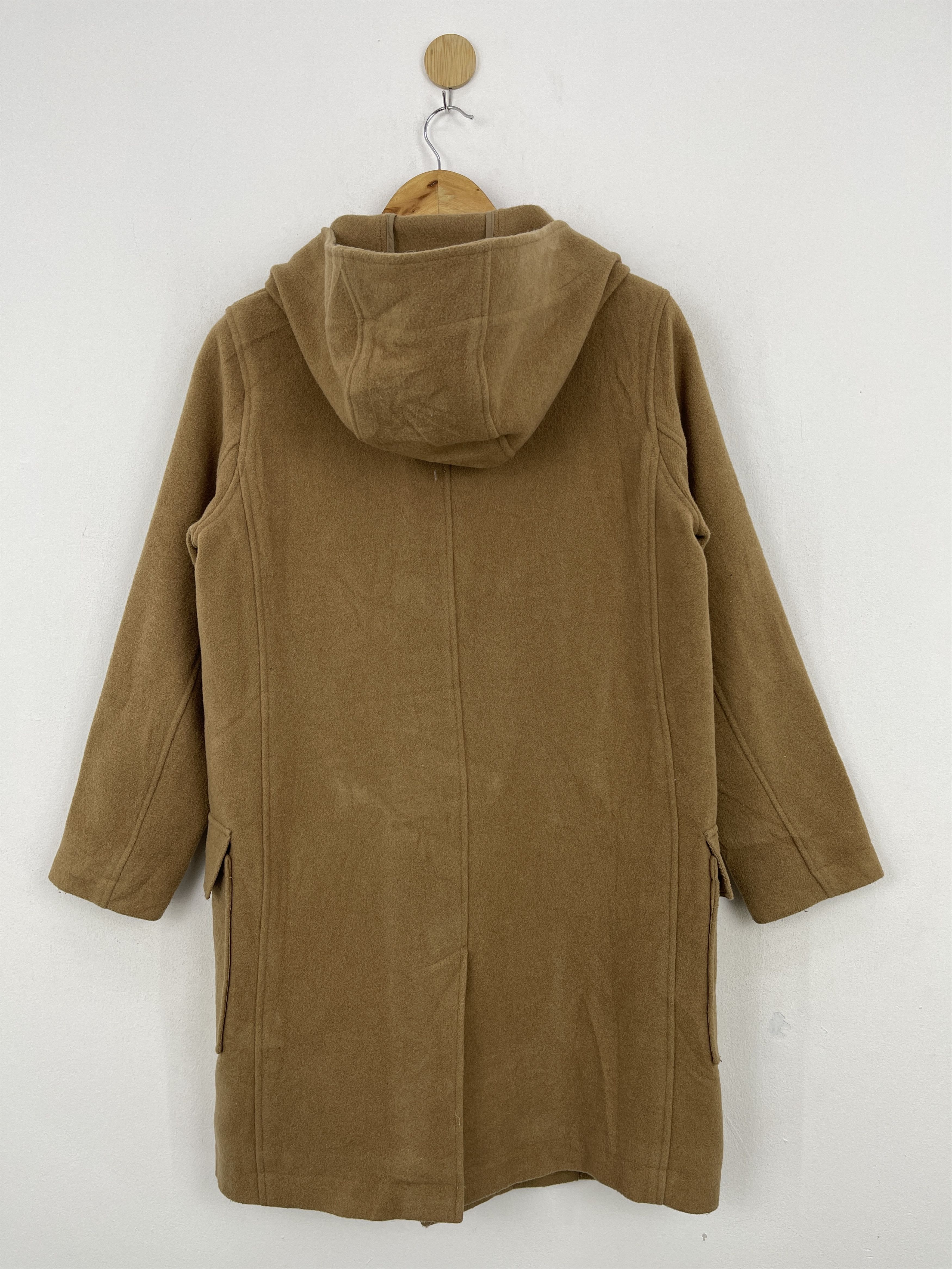 Japanese Brand Vintage Ungrid Japanese Hooded Dufle Coat JA0090 Size US S / EU 44-46 / 1 - 2 Thumbnail