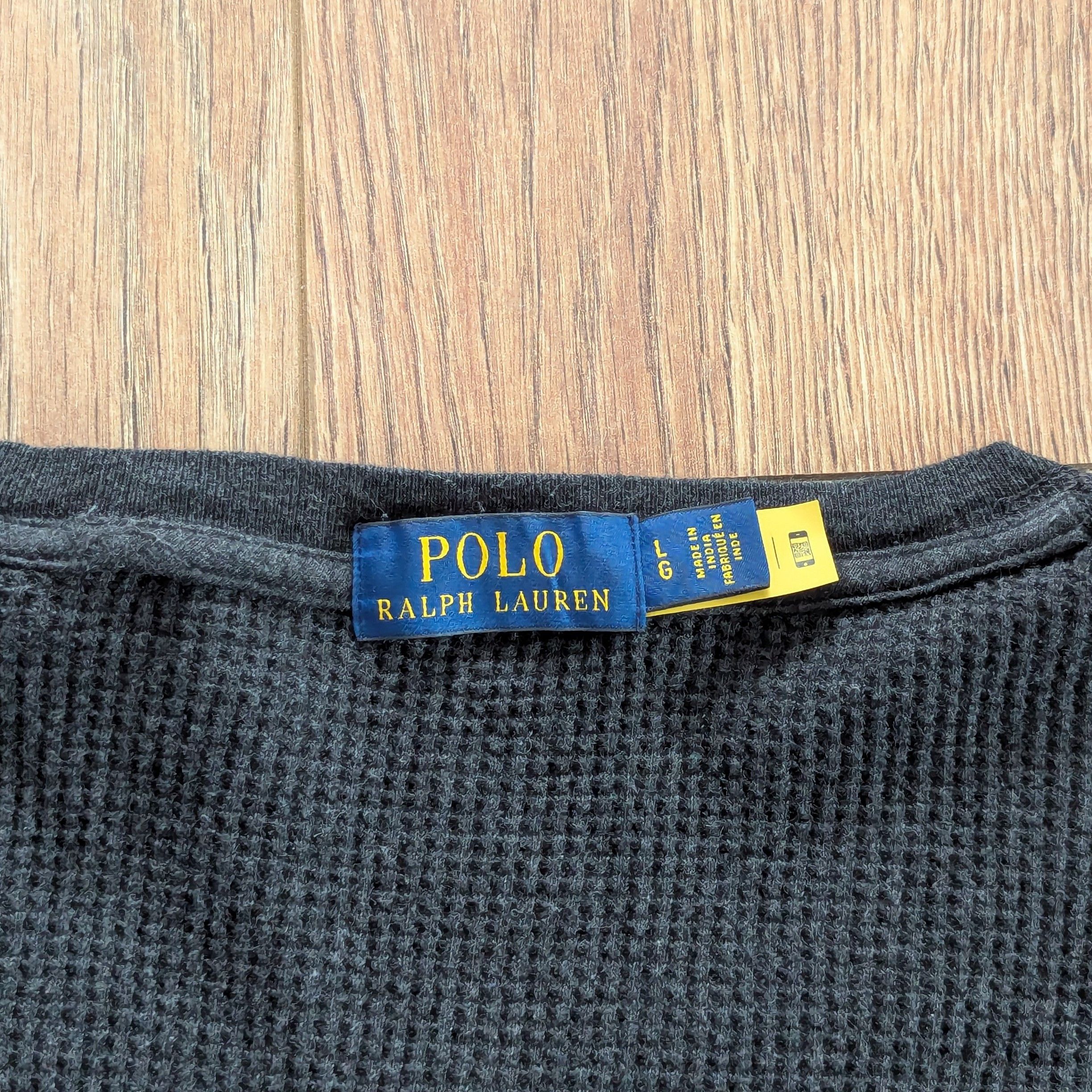 Other Polo Ralph Lauren Waffle Knit Crew Long Sleeve Luxury Brand Size US L / EU 52-54 / 3 - 7 Thumbnail