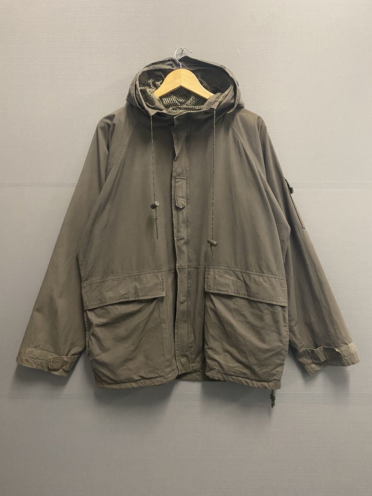 Japanese Brand Vintage Shootone Tactical Flight Parka Jacket Size US L / EU 52-54 / 3 - 1 Thumbnail