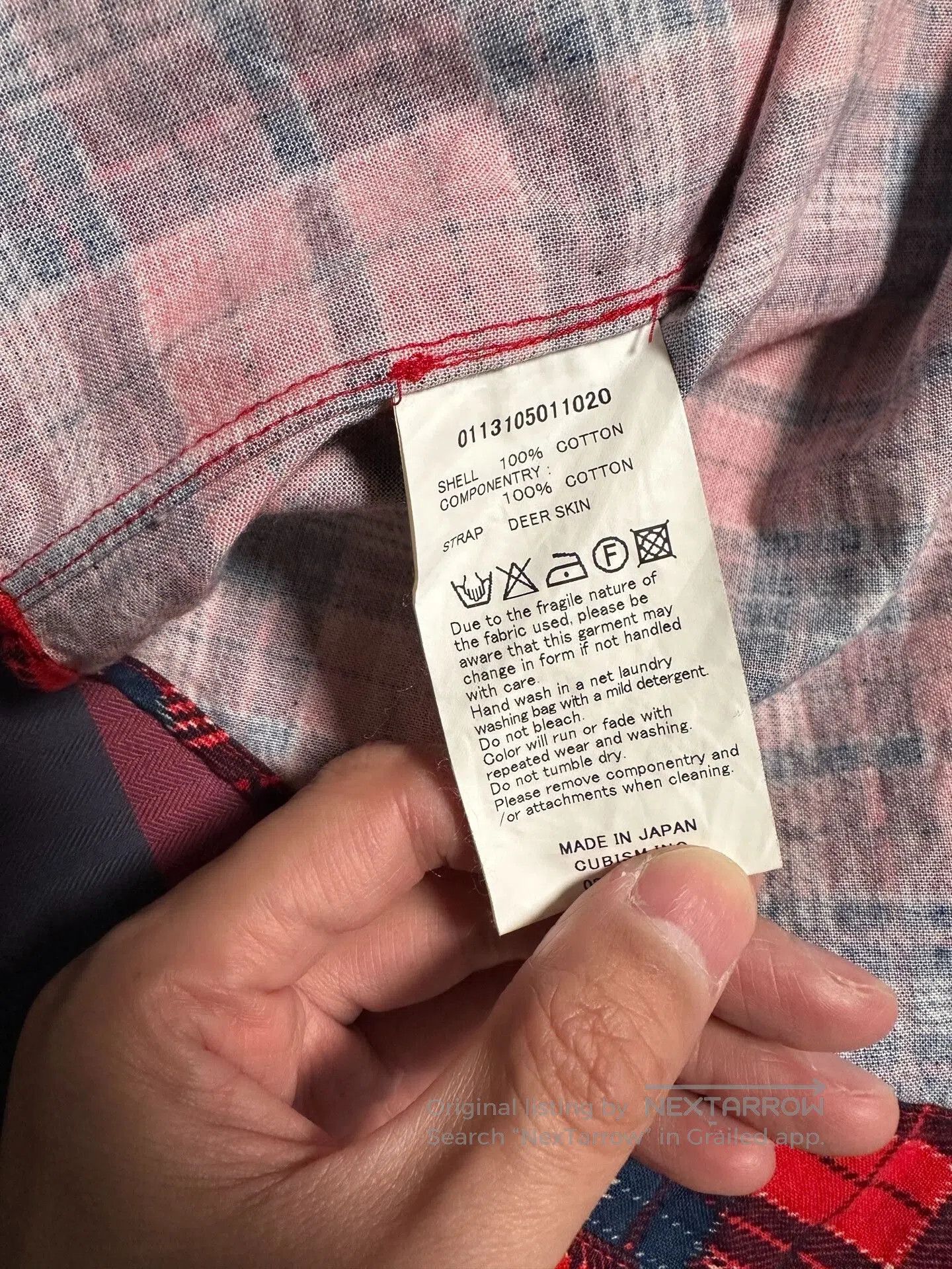 Visvim Visvim F.I.L./CUBISM Plaid Shirt. Size US S / EU 44-46 / 1 - 4 Thumbnail