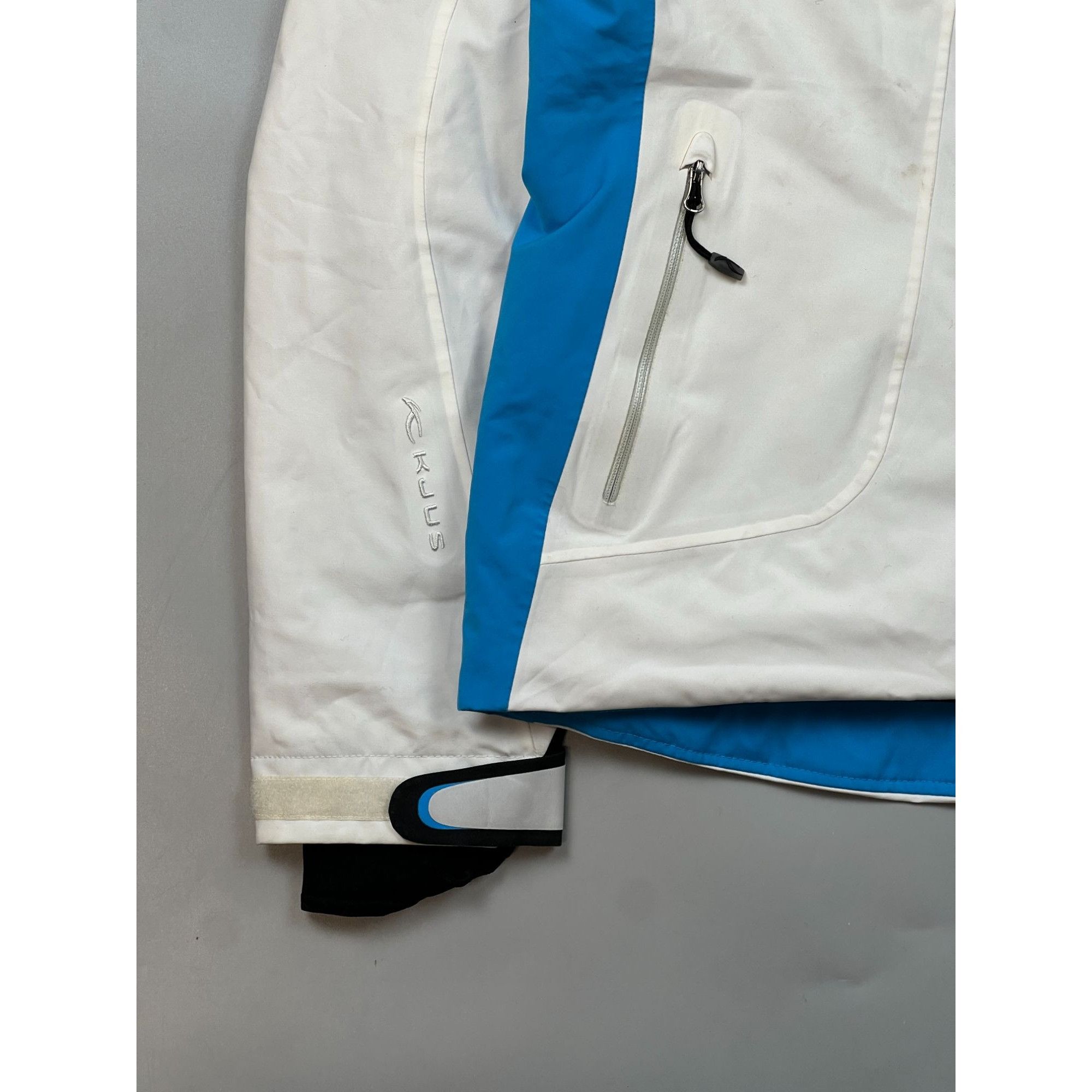 KJUS Kjus White Ski Jacket With Ski Mask (Y0695) Size M / US 6-8 / IT 42-44 - 2 Thumbnail