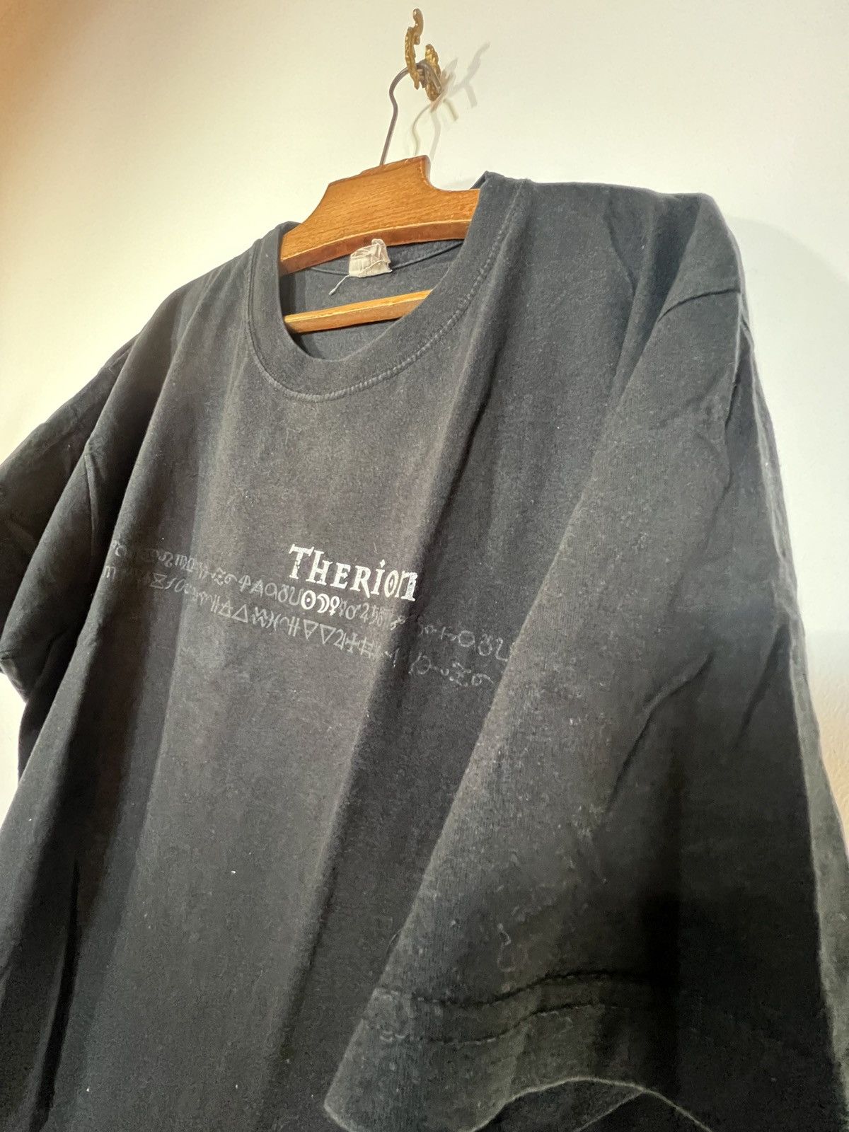 Band Tees vintage 90s Therion Tour shirt Size US XL / EU 56 / 4 - 2 Thumbnail