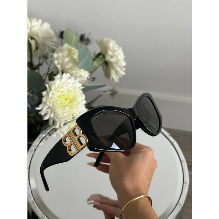 Balenciaga NEW Balenciaga BB0287S Black Dynasty Sunglasses | Grailed