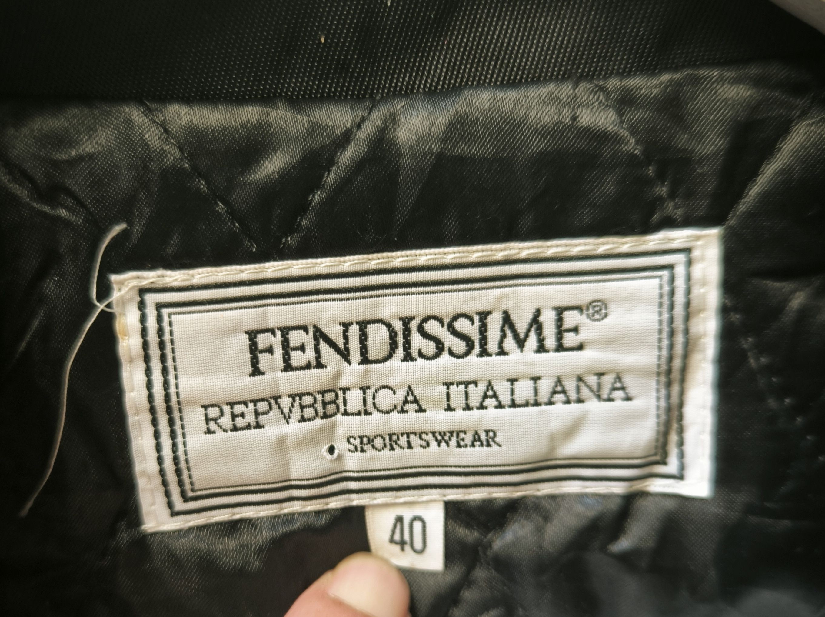 Fendi FENDISSME nylon zipper jacket Size S / US 4 / IT 40 - 4 Thumbnail