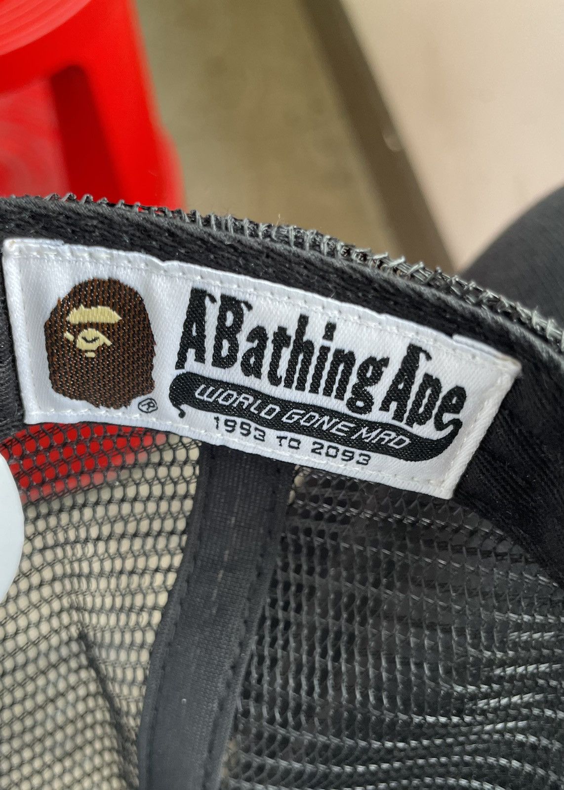 Bape BAPE x KidSuper Sta Logo Rhinestone Trucker Cap Size ONE SIZE - 5 Thumbnail