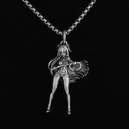 Vintage Classic Style Wings Girls Pendant Necklace Size ONE SIZE - 1 Thumbnail