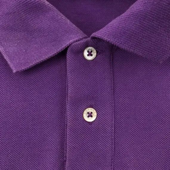 Moncler MONCLER Rene RAMILLON Purple Polo Tee Shirt Made In Italy Size US L / EU 52-54 / 3 - 6 Thumbnail