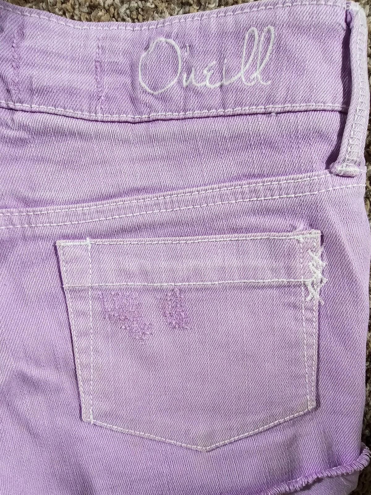 O'Neill O'Neill Purple Shorts Sz 0 Size 25" / US 0 / IT 36 - 8 Thumbnail