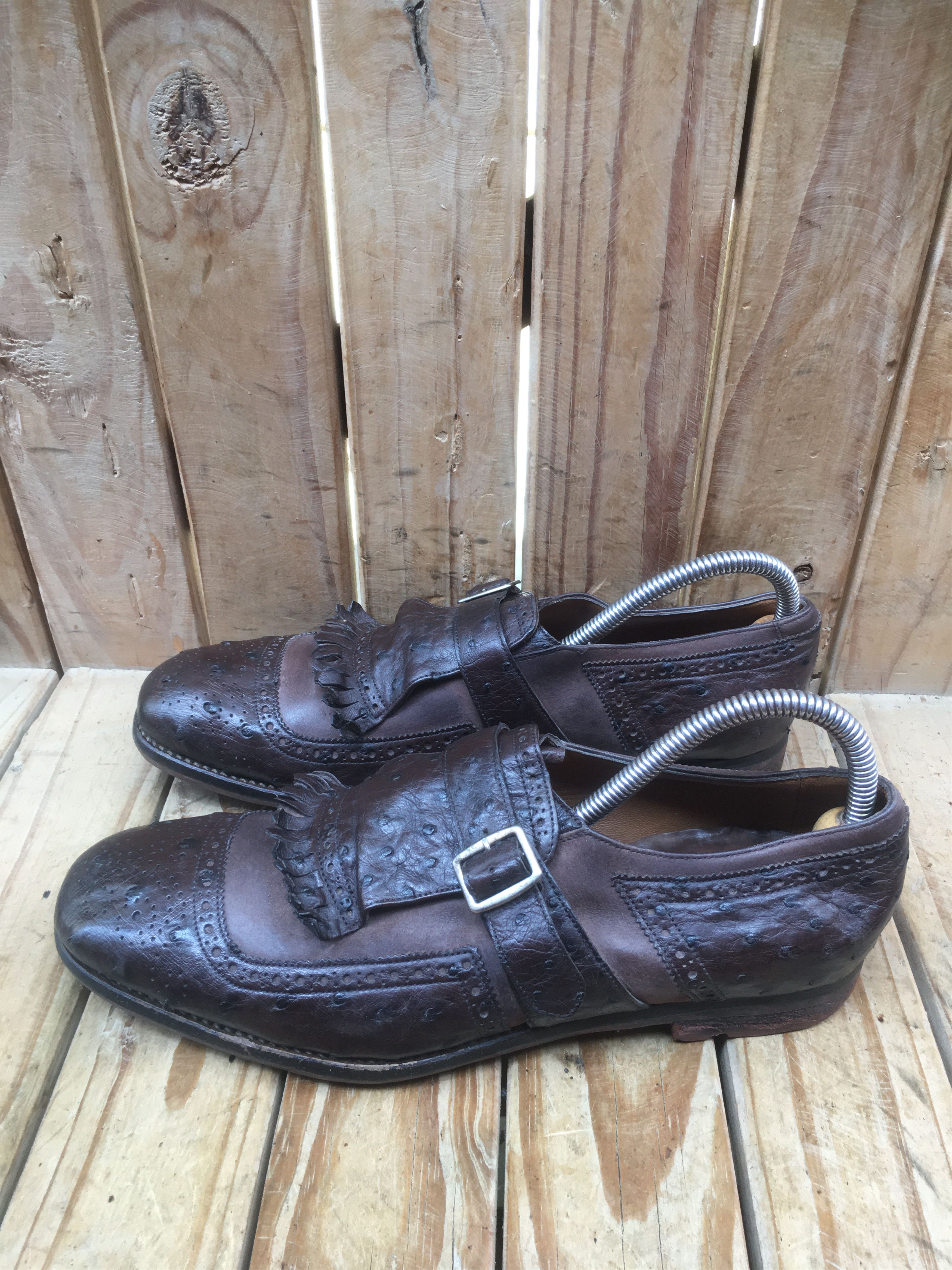 Church's church's 'Shanghai' Monk strap dress shoes UK 6AAA Size US 7 / EU 40 - 9 Thumbnail
