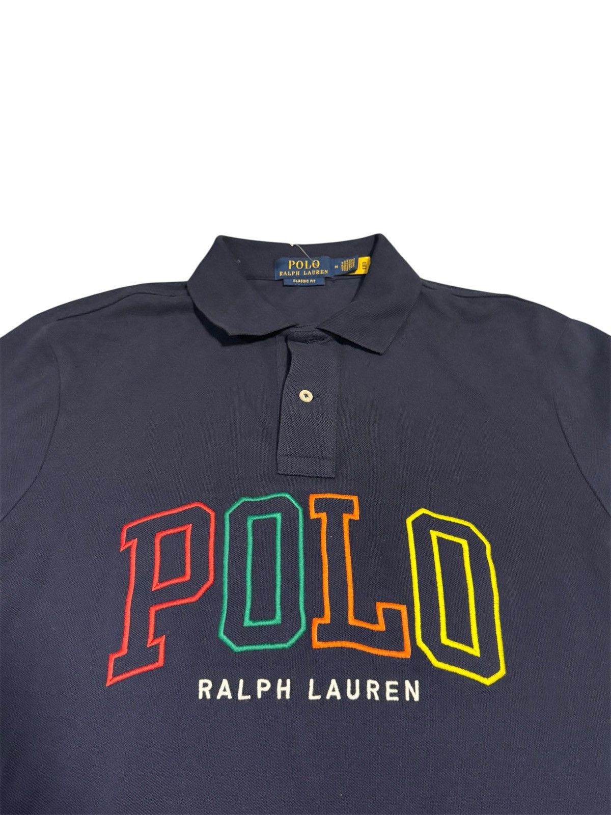 Polo Ralph Lauren 160$ Polo Ralph Lauren Colourful Embroidered Logo Polo Shirt Size US M / EU 48-50 / 2 - 4 Thumbnail