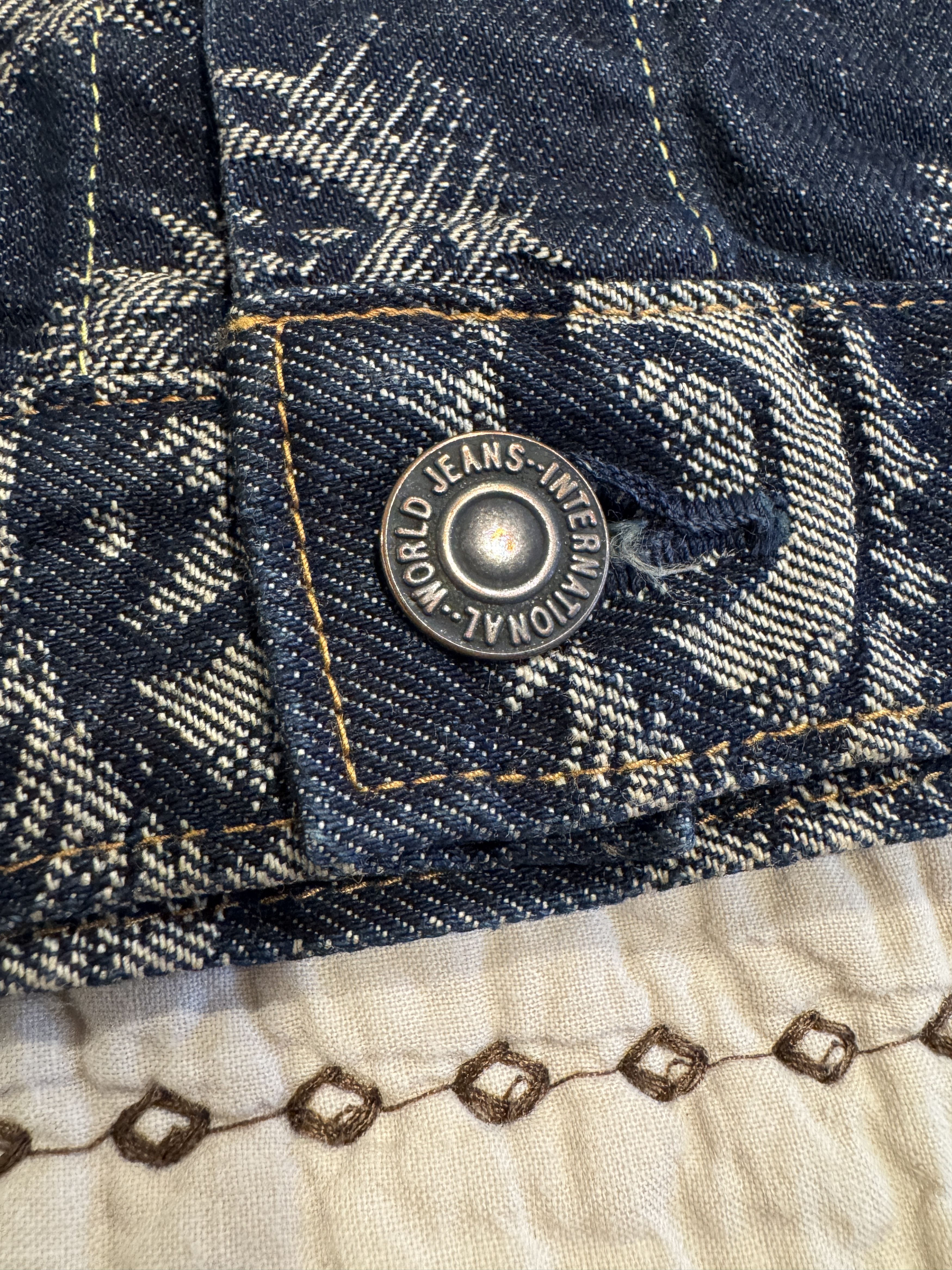 Kapital KAPITAL 12 OZ SPEAKEASY DENIM 3RD JKT (L's) INDIGO SZ 1 Size S / US 4 / IT 40 - 7 Thumbnail