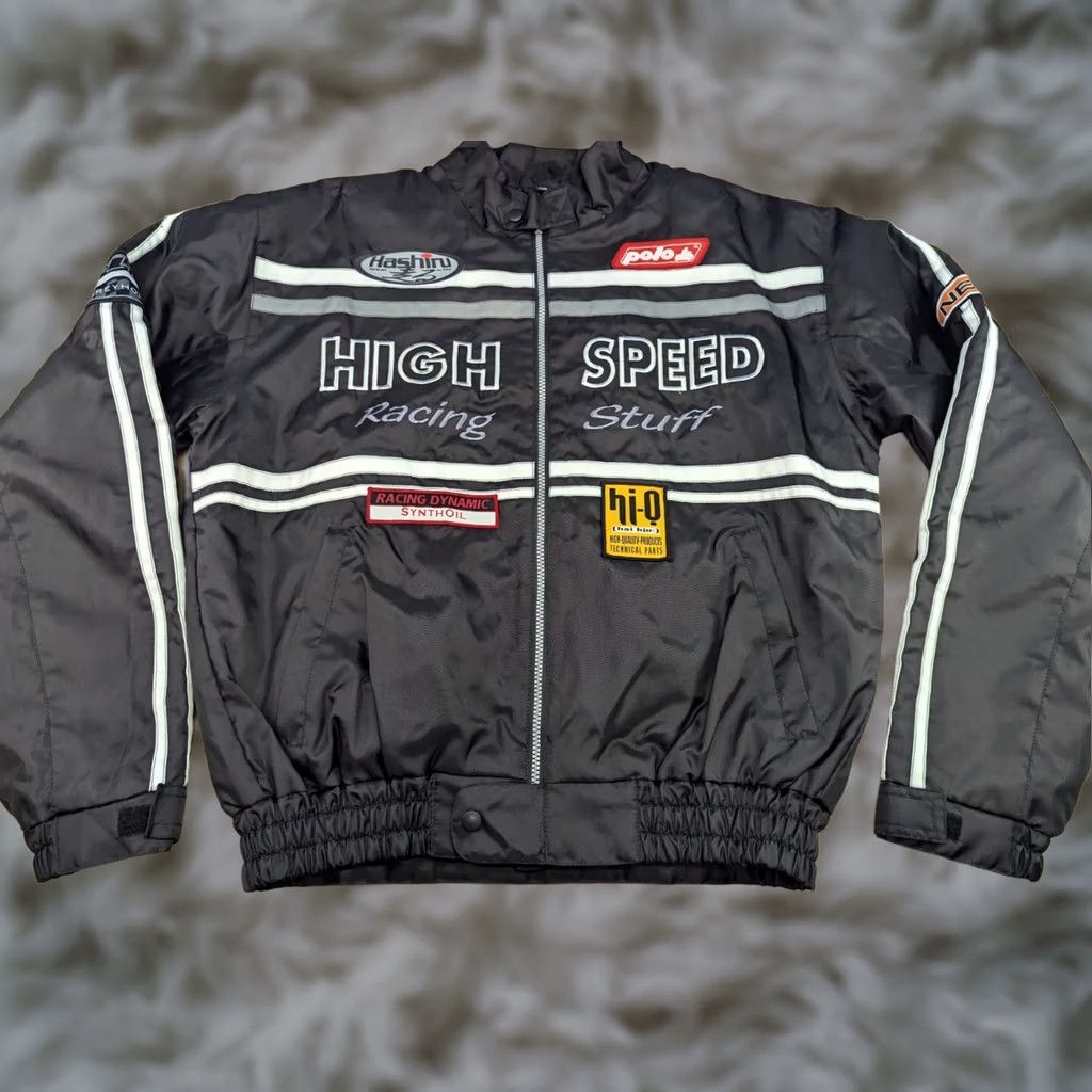 Vintage Polo Motorcycle Jacket Mens XL Black Size US XL / EU 56 / 4 - 1 Thumbnail