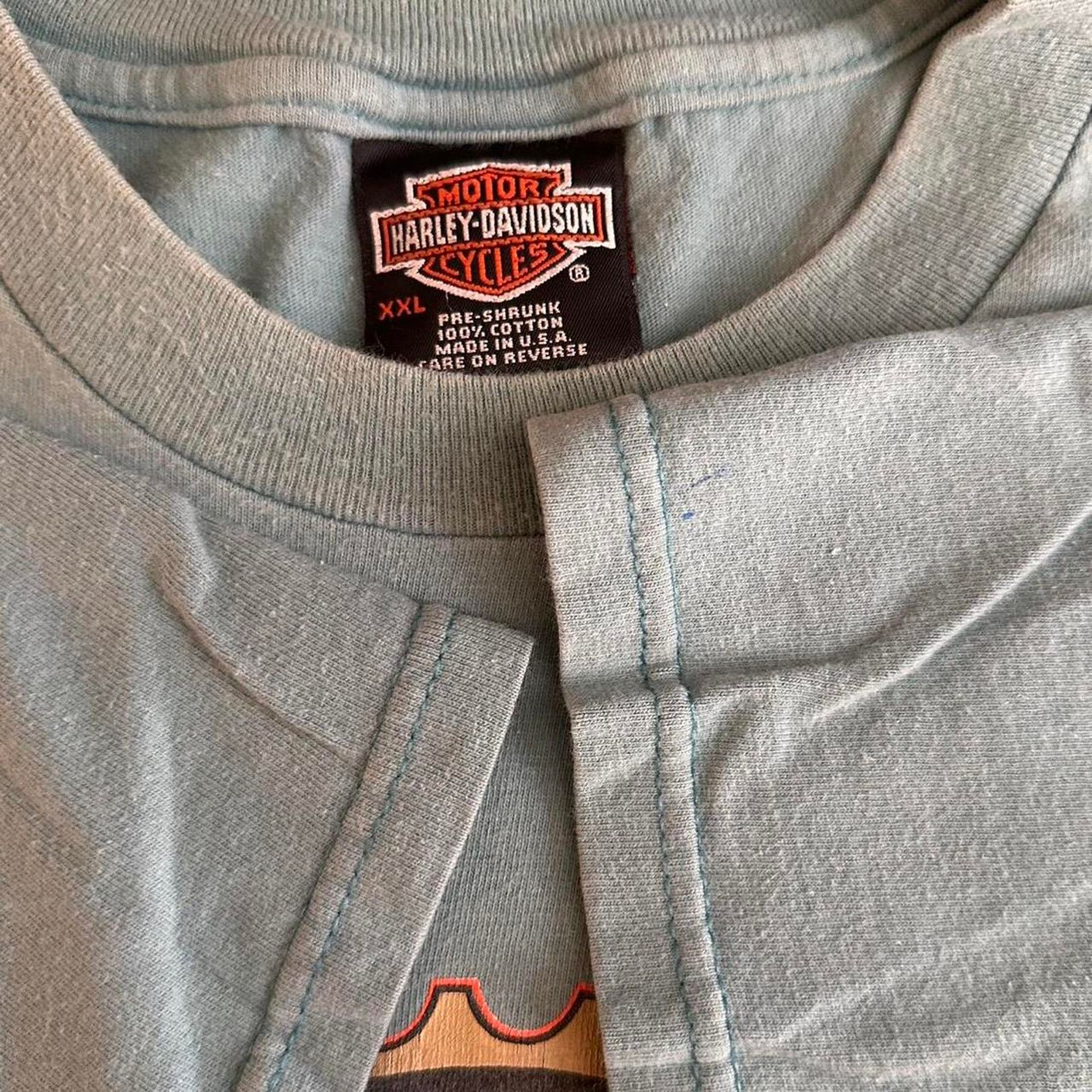 Harley Davidson × Vintage Vintage 1997 Harley Davidson Shirt Size US XXL / EU 58 / 5 - 8 Thumbnail