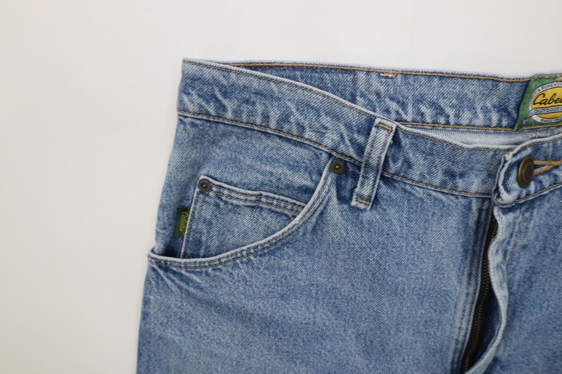 Cabelas Vintage Y2K Cabelas Fit Straight Leg Denim Jeans Blue Size US 34 / EU 50 - 8 Thumbnail