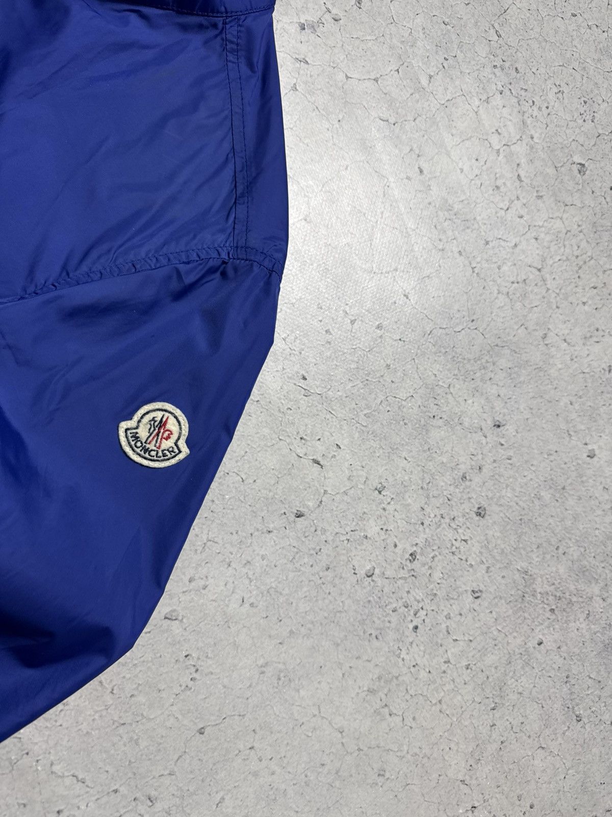 Moncler Moncler Renoir Giubbotto Luxury Nylon Jacket Size 2 Blue Size US M / EU 48-50 / 2 - 4 Thumbnail