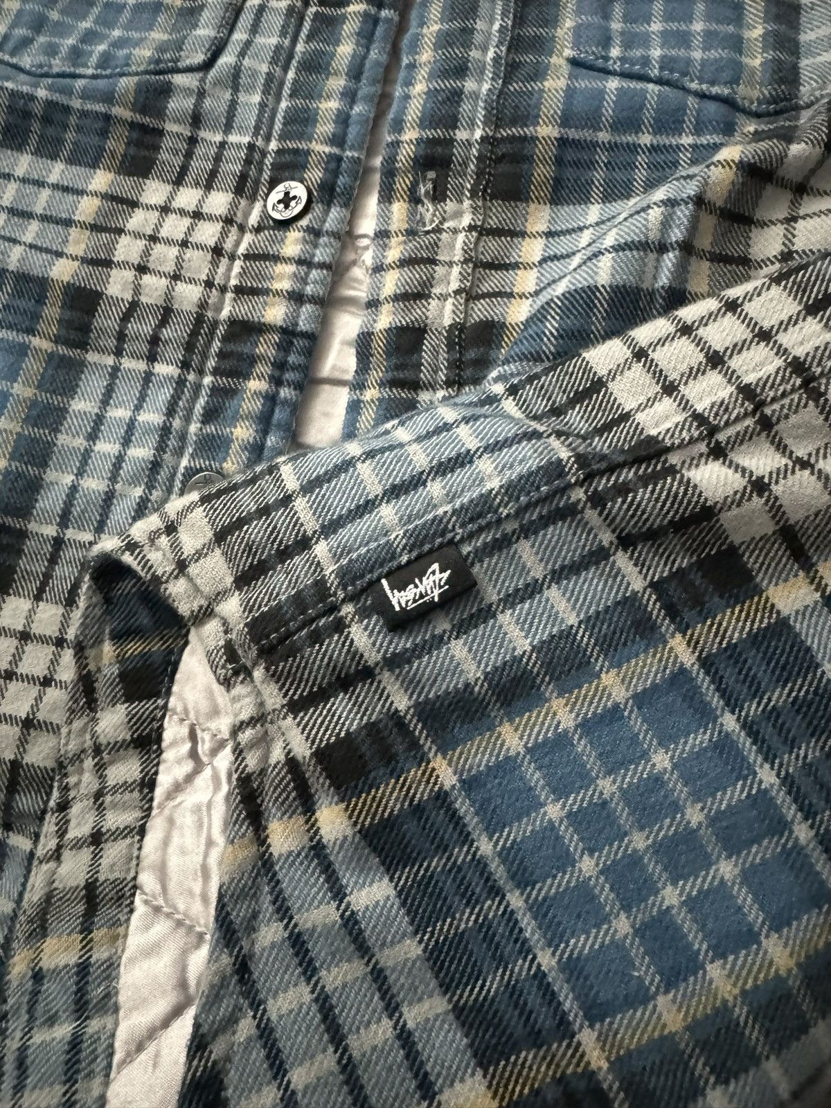 Stussy Stussy Quilted Lined Plaid Flannel Shirt Size US S / EU 44-46 / 1 - 4 Thumbnail