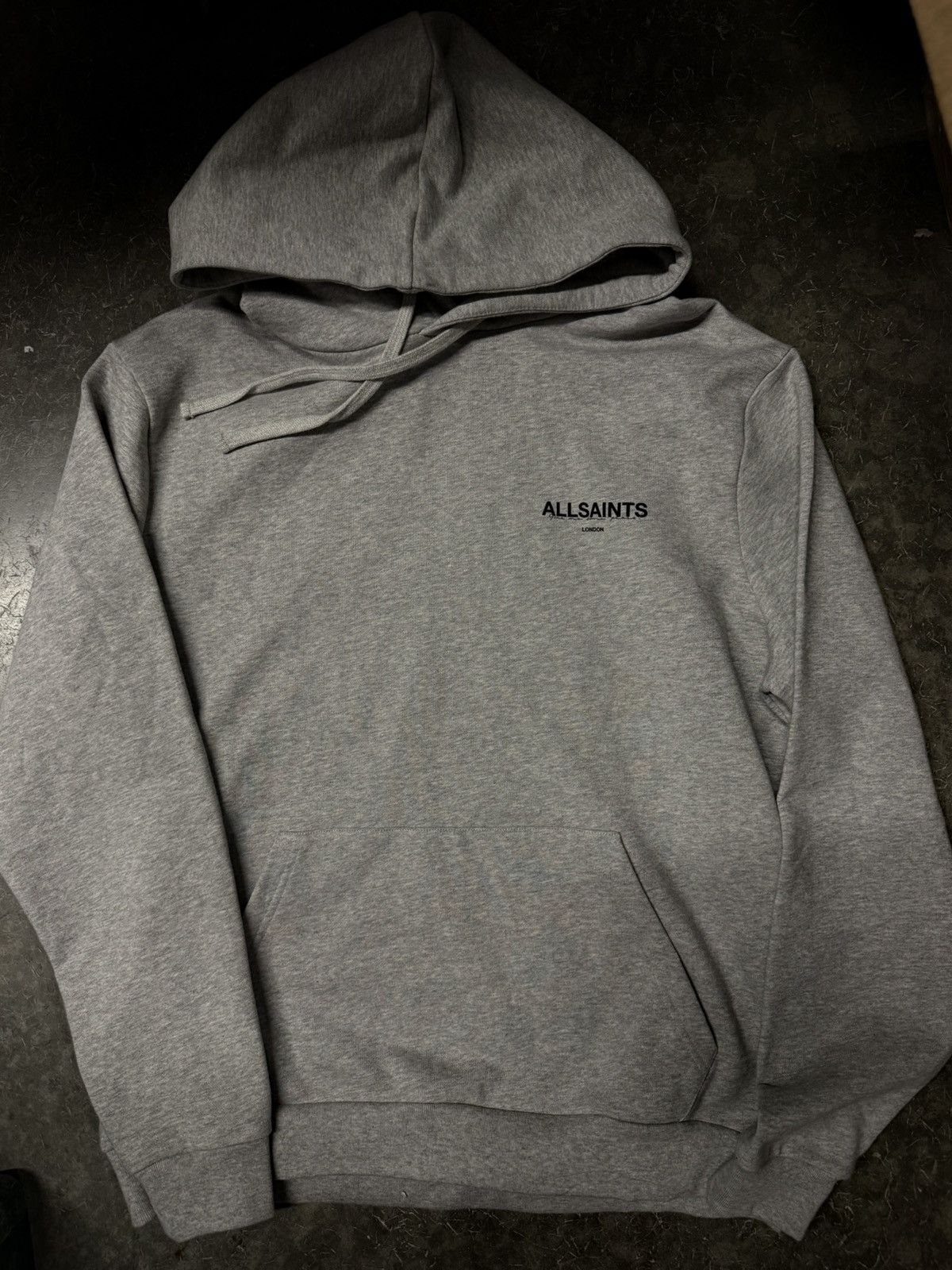 Allsaints Allsaints Grey Underground Hoodie Size US S / EU 44-46 / 1 - 1 Thumbnail