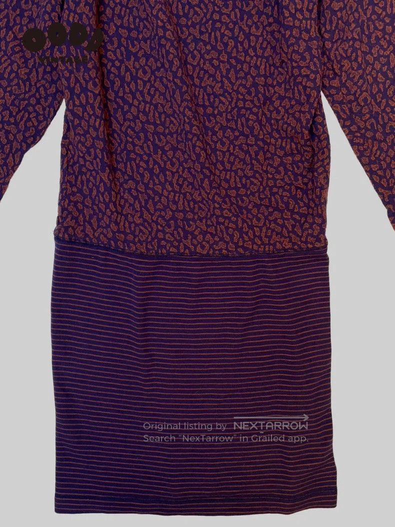 Issey Miyake Issey Miyake Abstract pattern draped knit dress Size S / US 4 / IT 40 - 8 Thumbnail