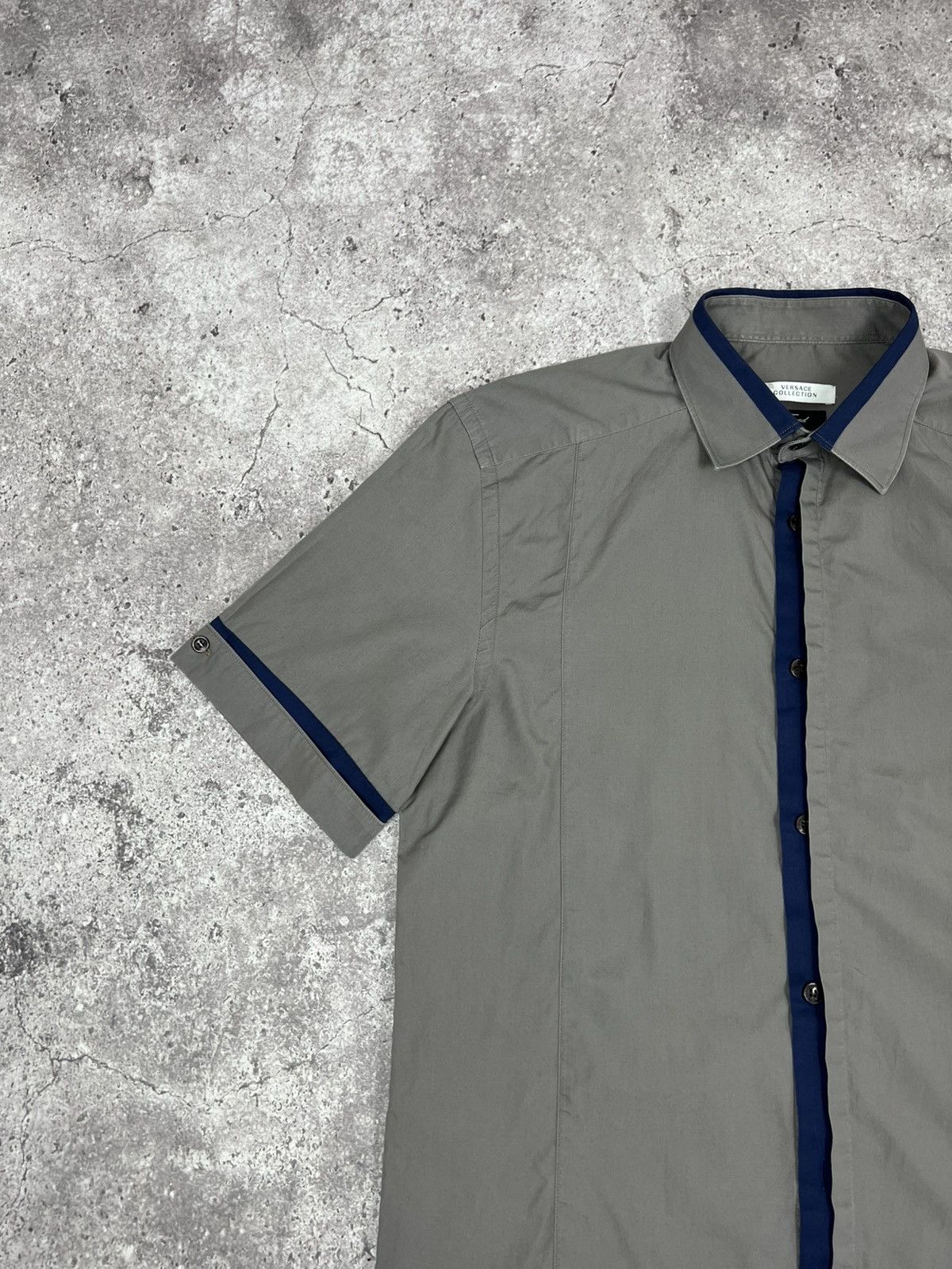 Versace Versace Collection Button Up Shirt Short Sleeve Size US S / EU 44-46 / 1 - 5 Thumbnail
