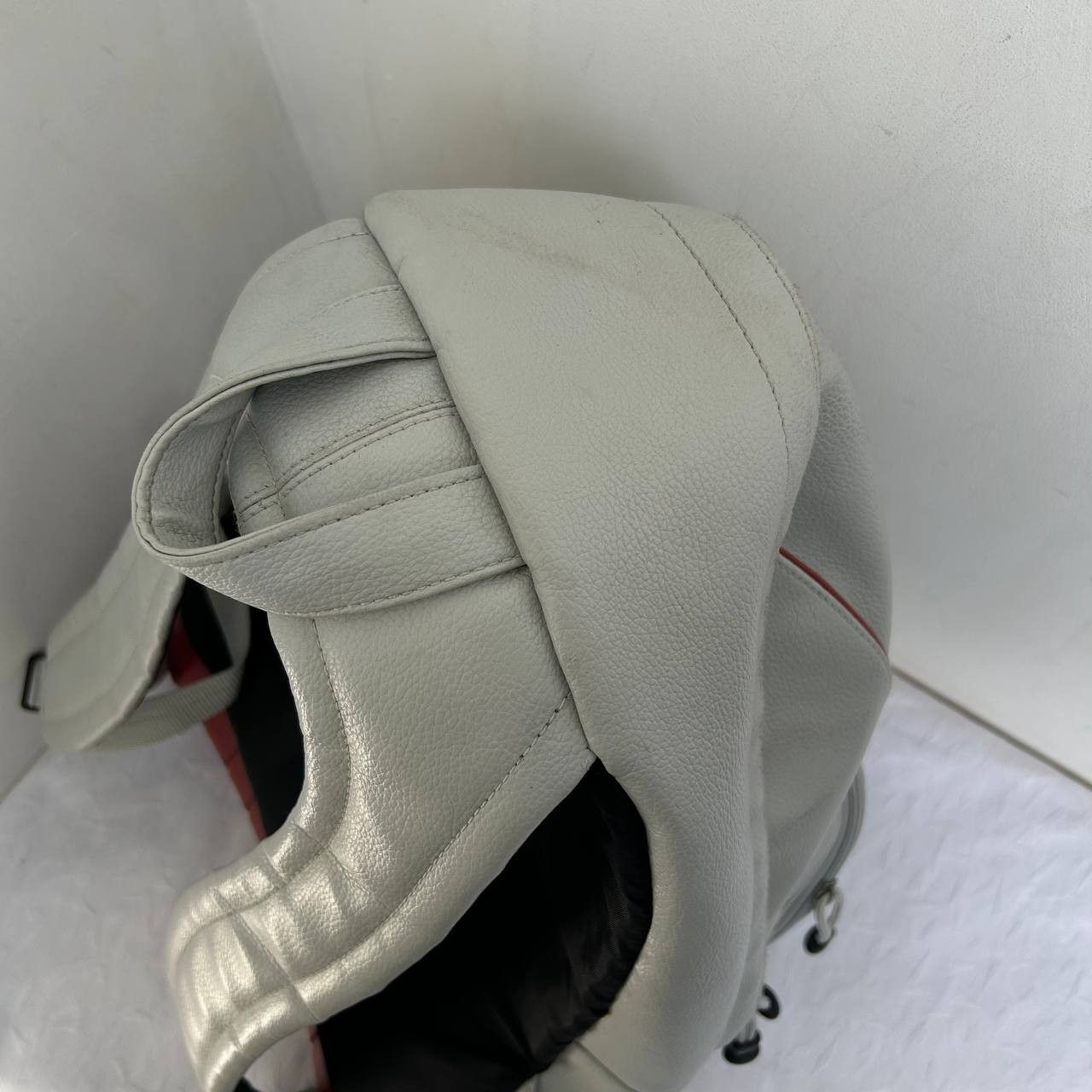 Nike 90s VTG Nike Leather Backpack #1326 Size ONE SIZE - 10 Thumbnail