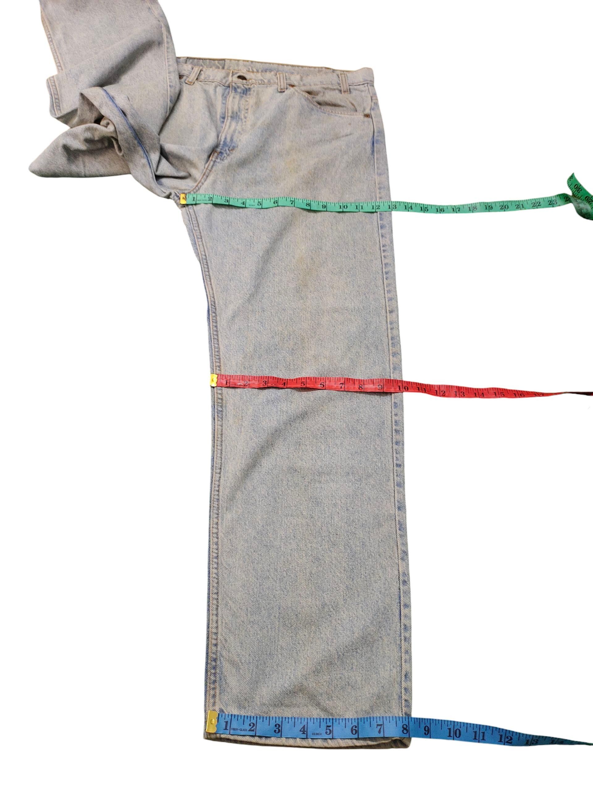 Levi's Vintage 90s Levis 505 Patina Rusty Faded Denim Jeans Size US 38 / EU 54 - 9 Thumbnail